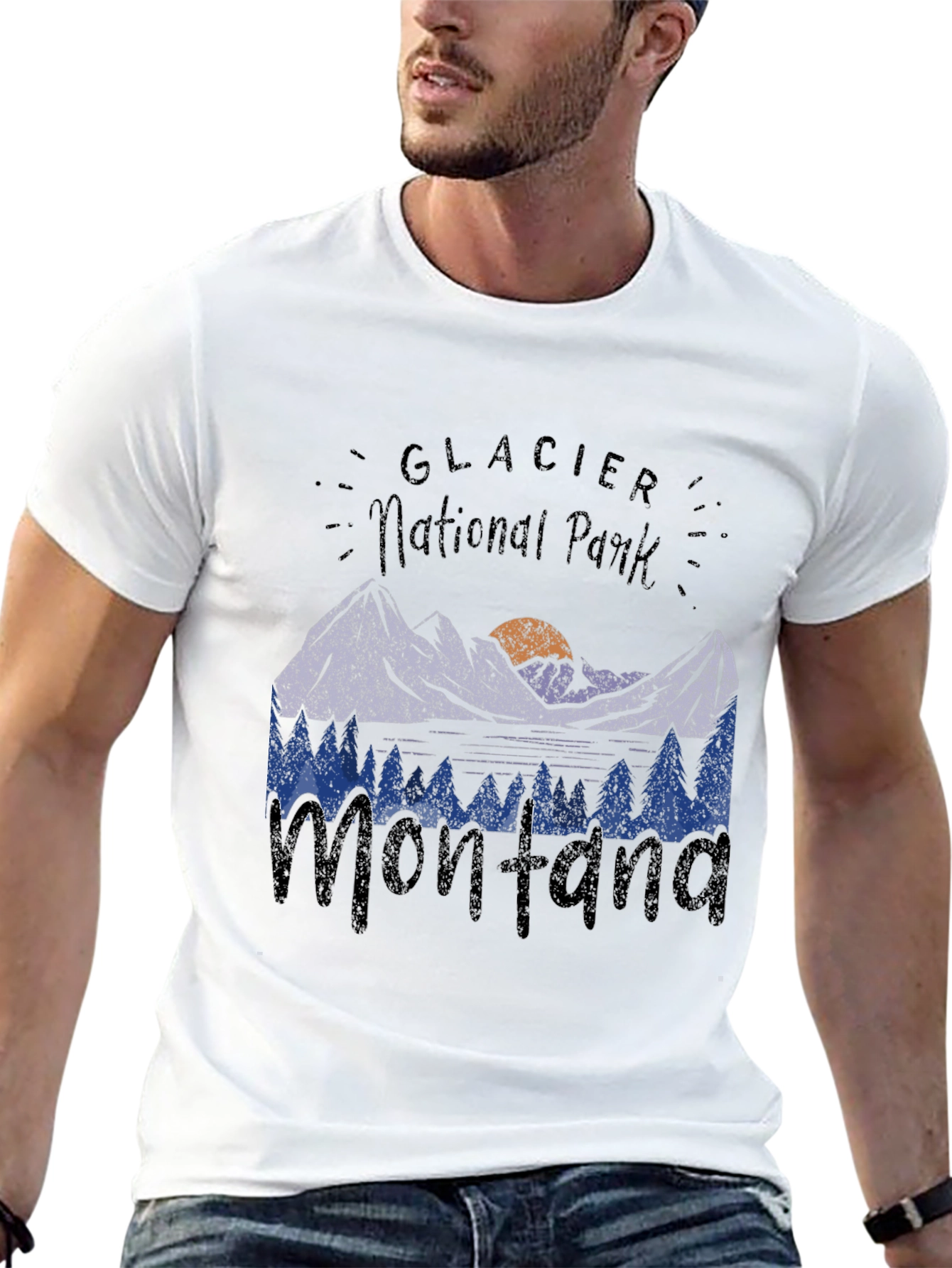 Glacier National Park Montana T-Shirt