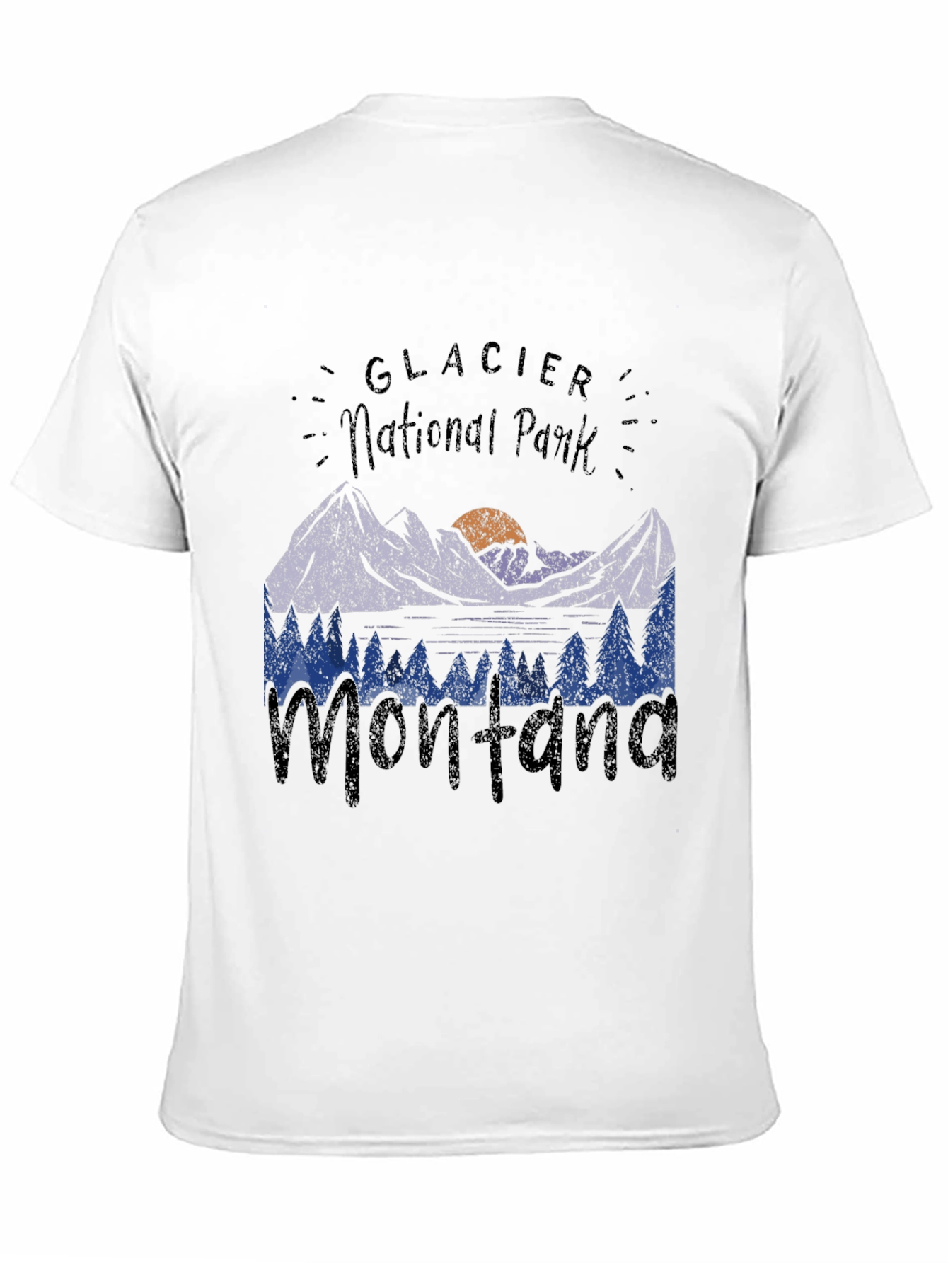 Glacier National Park Montana T-Shirt