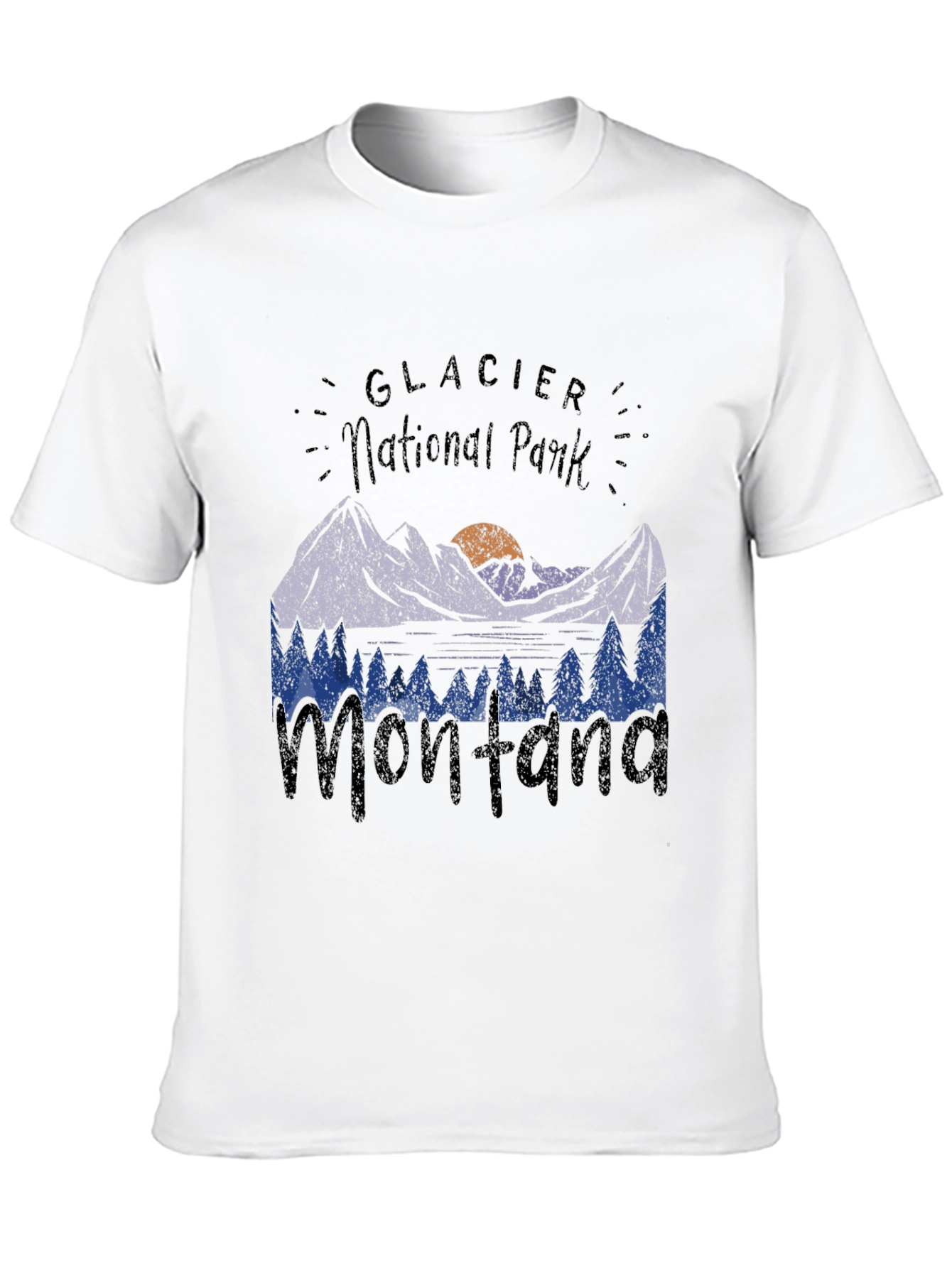 Glacier National Park Montana T-Shirt