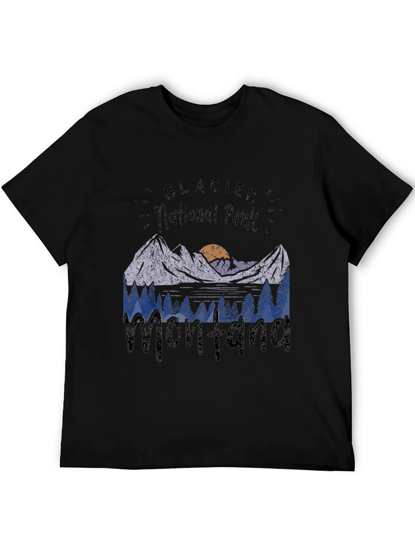 Glacier National Park Montana T-Shirt