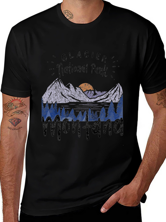 Glacier National Park Montana T-Shirt