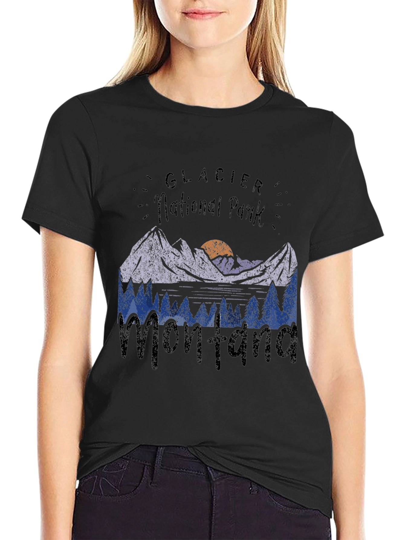 Glacier National Park Montana T-Shirt