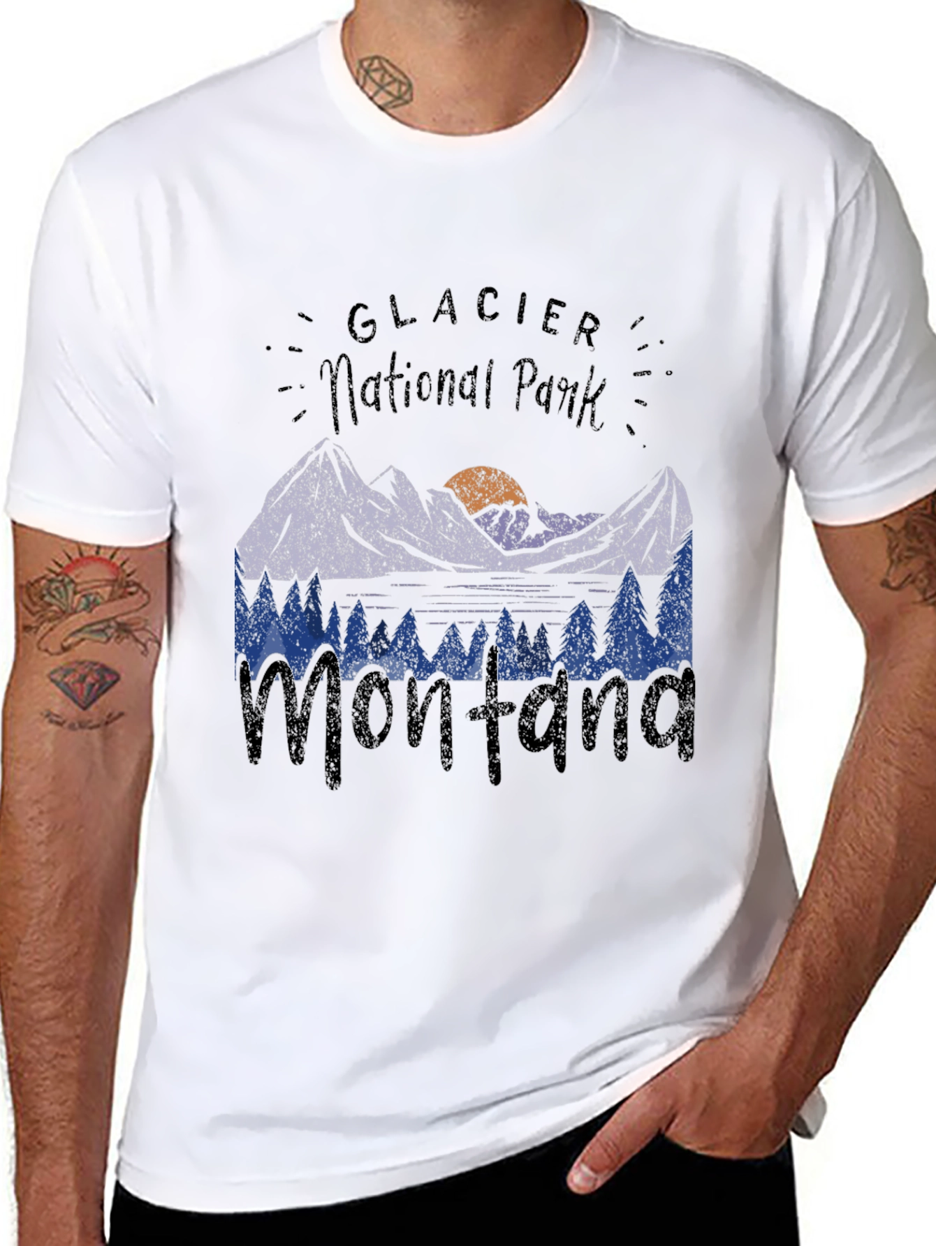 Glacier National Park Montana T-Shirt