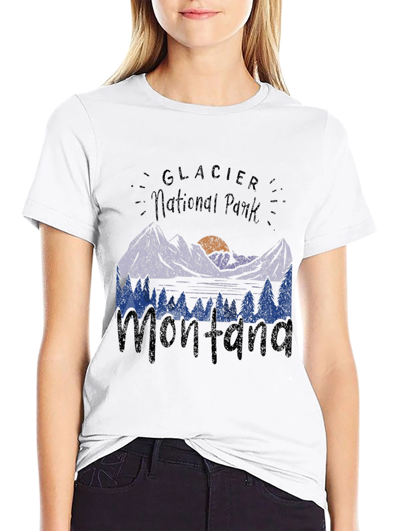 Glacier National Park Montana T-Shirt