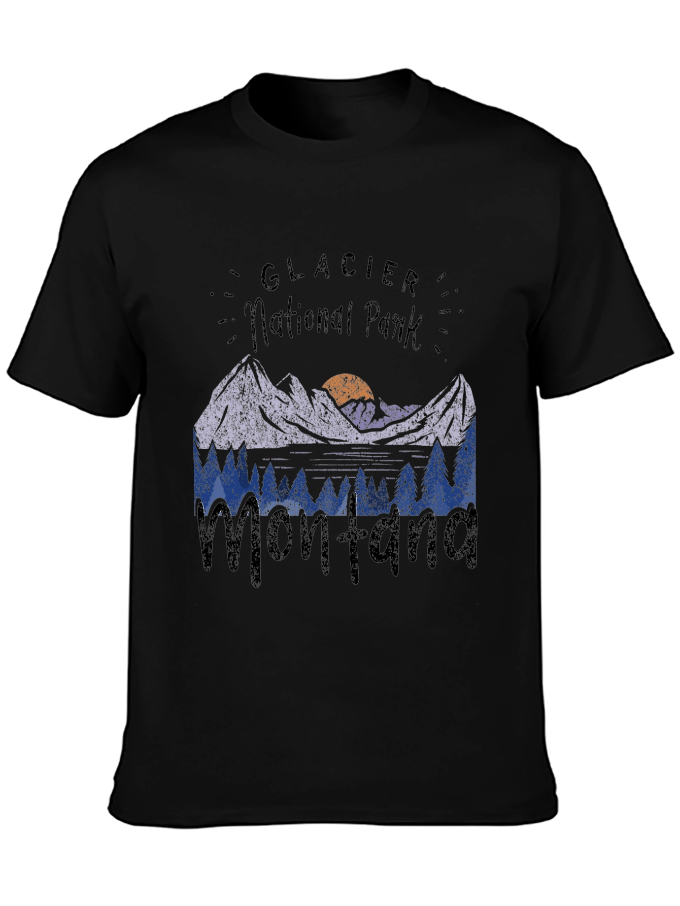 Glacier National Park Montana T-Shirt