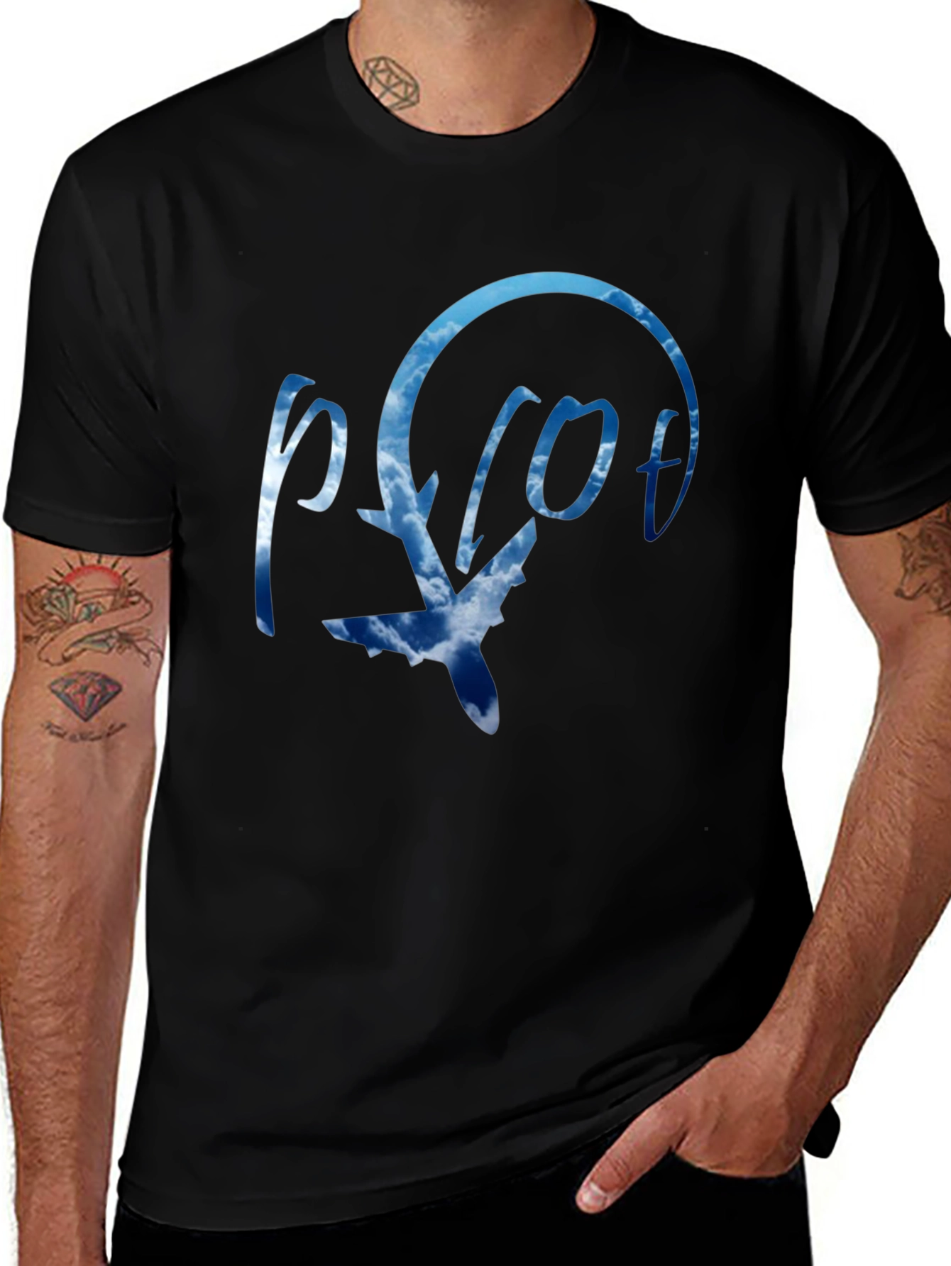 Pilot Sky Graphic T-Shirt