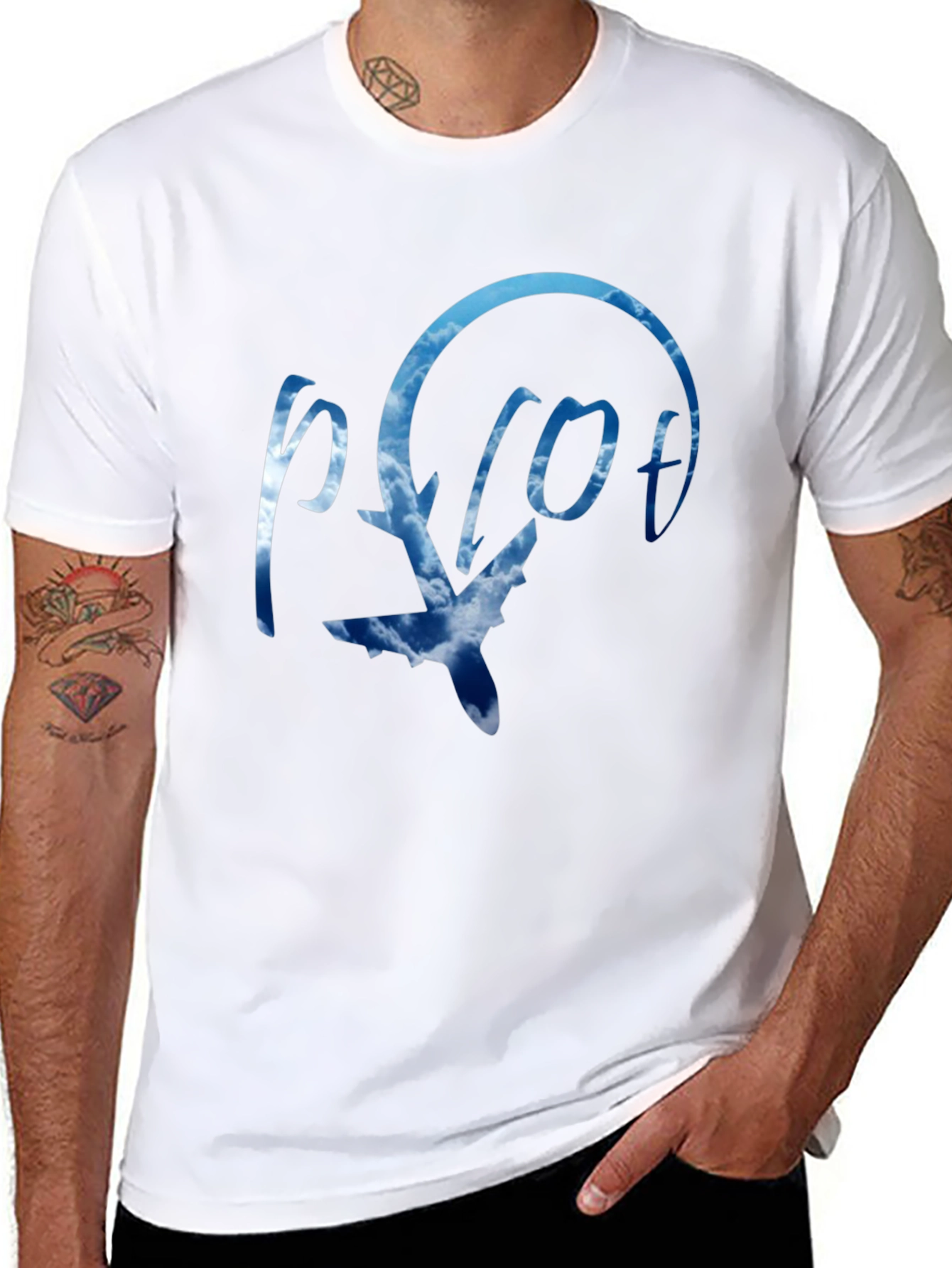 Pilot Sky Graphic T-Shirt