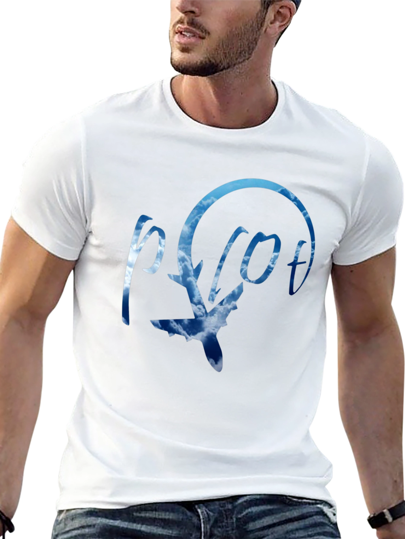 Pilot Sky Graphic T-Shirt