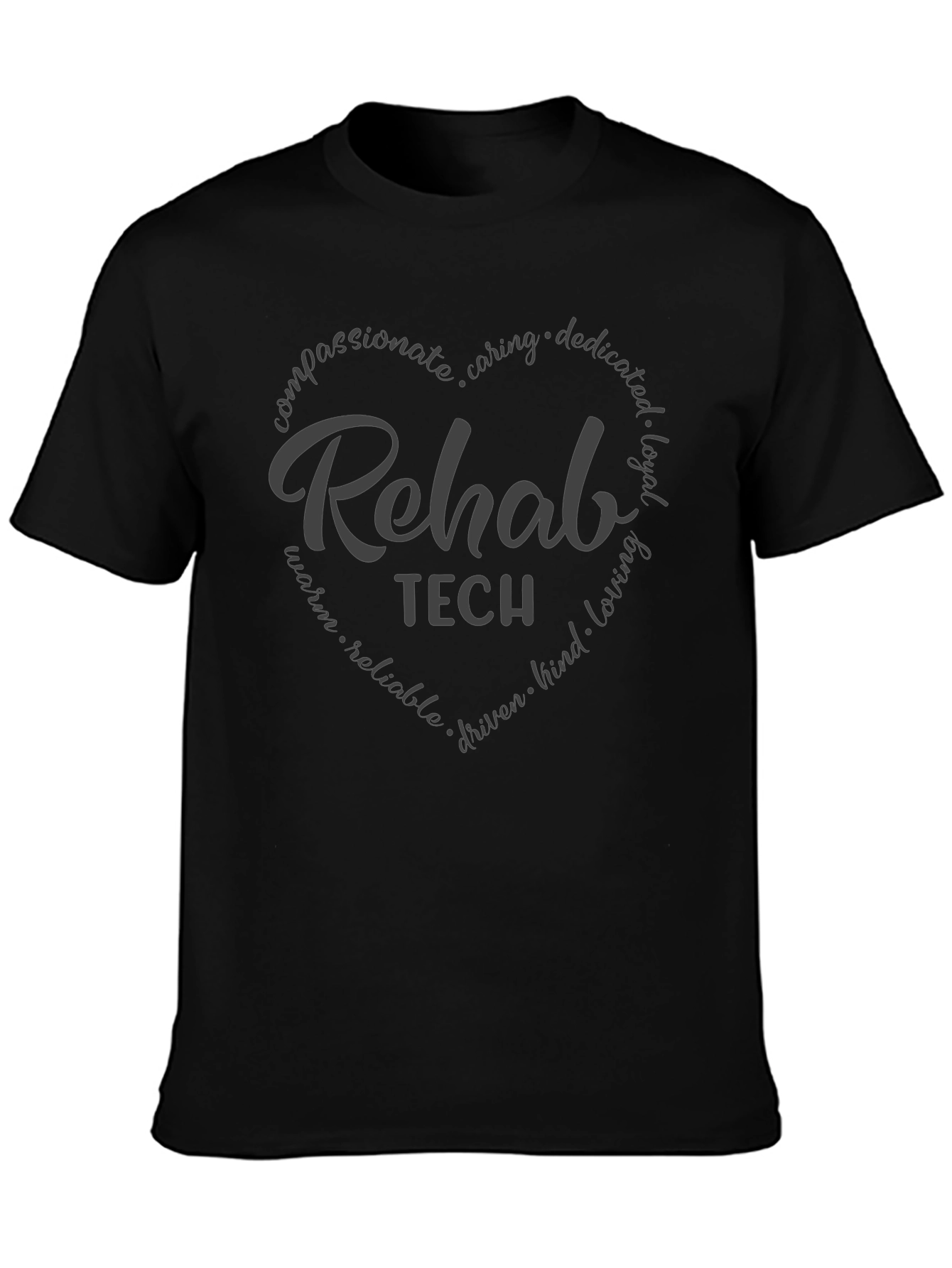 Rehab Tech Heart Graphic T-Shirt
