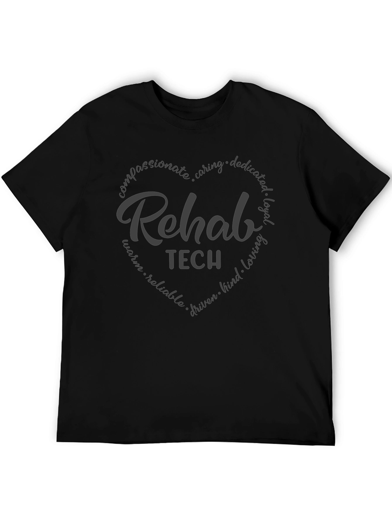 Rehab Tech Heart Graphic T-Shirt