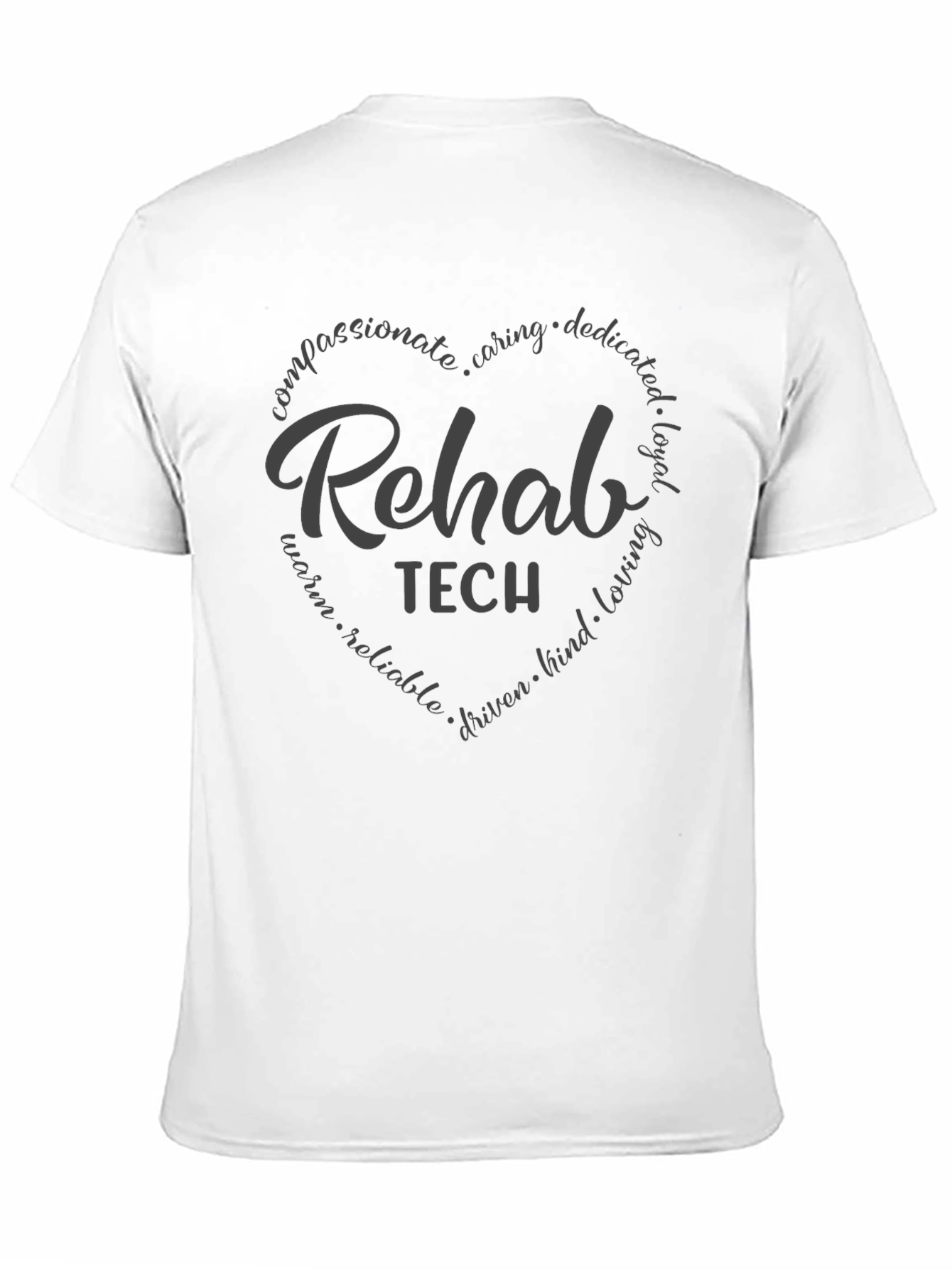 Rehab Tech Heart Graphic T-Shirt