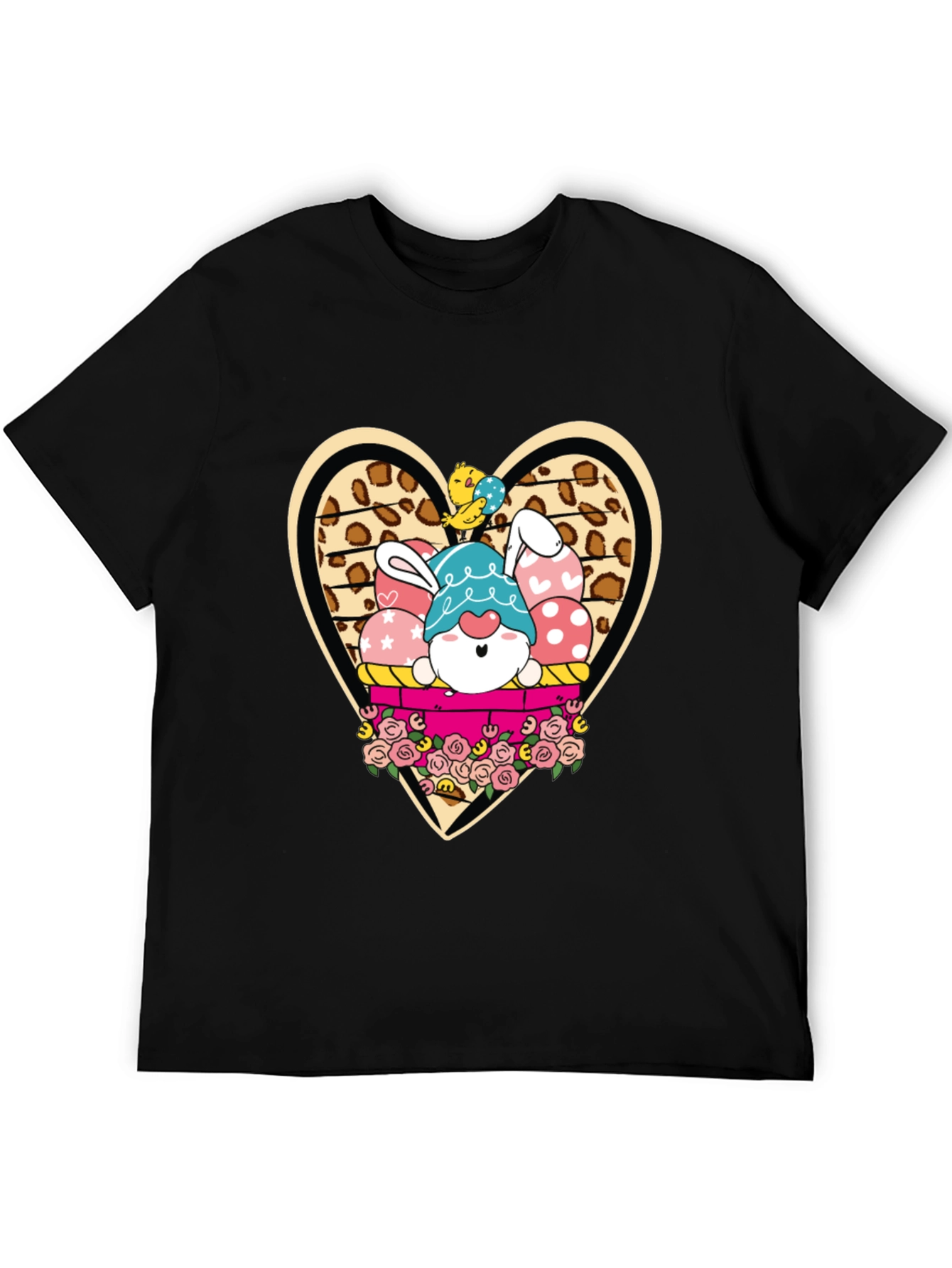 Easter Bunny Gnome T-Shirt - Cute Holiday Apparel