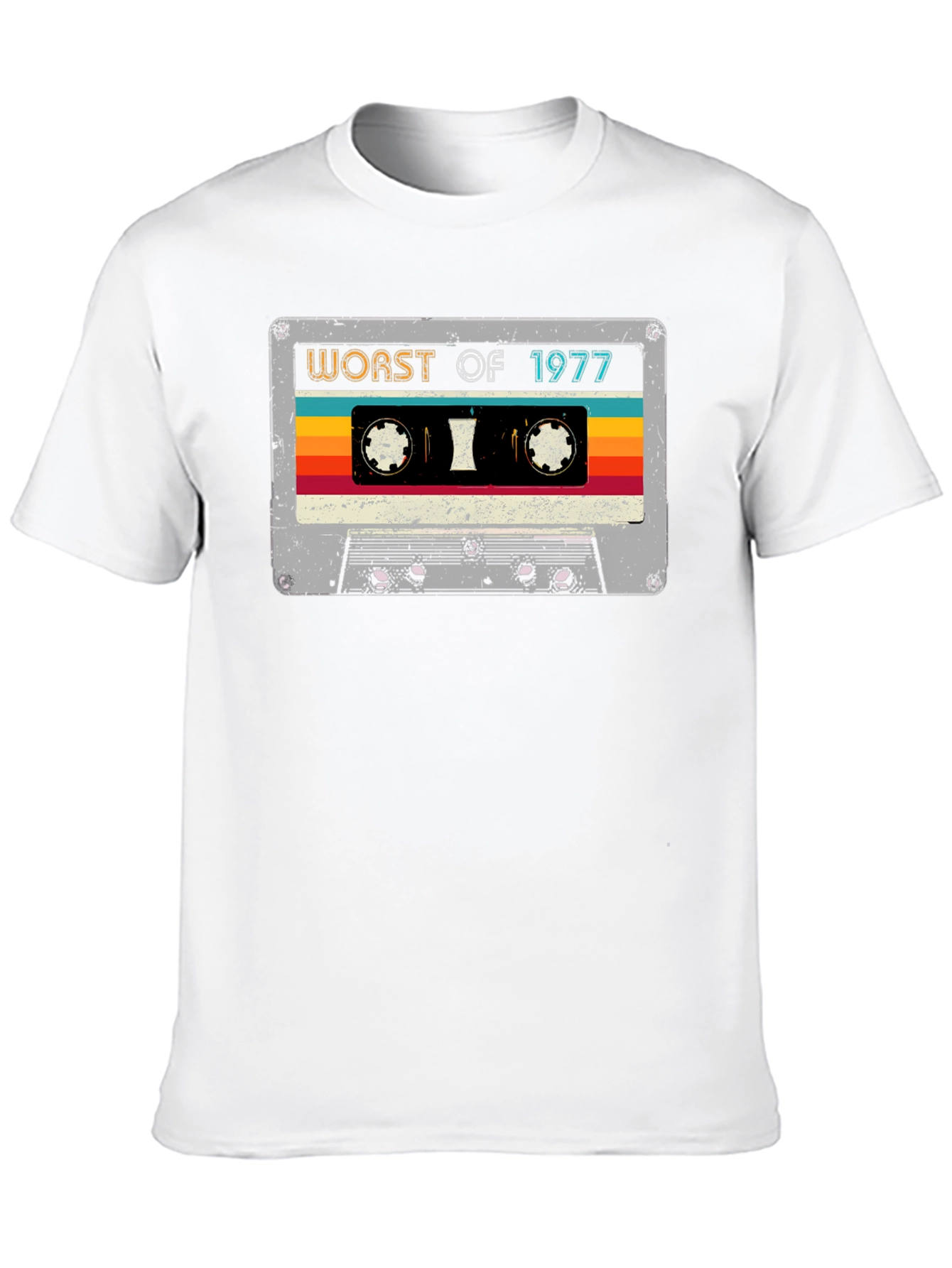 Worst of 1977 Cassette Tape Graphic T-Shirt