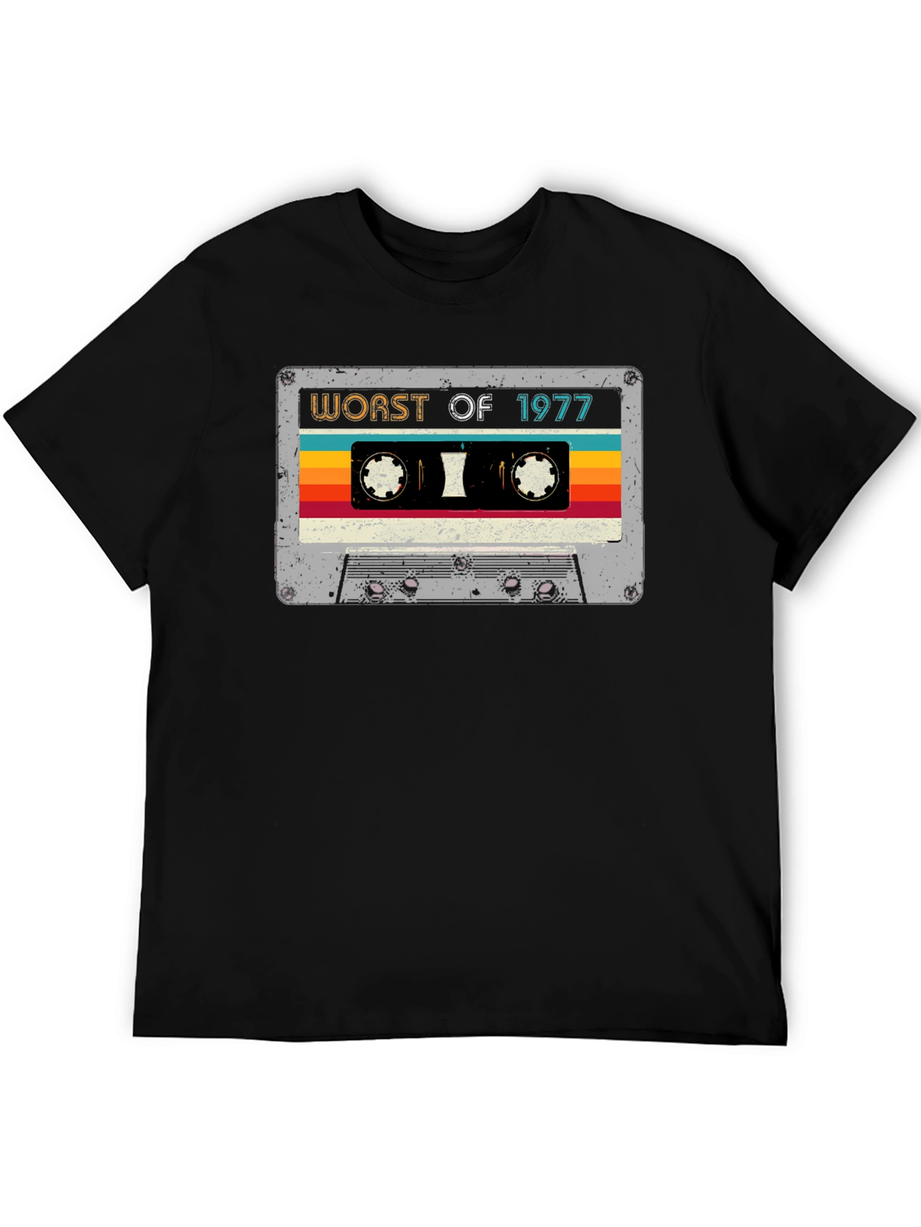 Worst of 1977 Cassette Tape Graphic T-Shirt