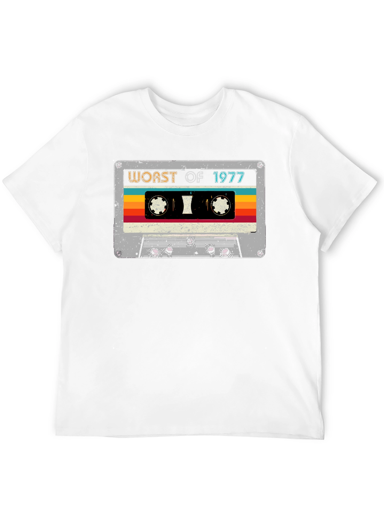 Worst of 1977 Cassette Tape Graphic T-Shirt