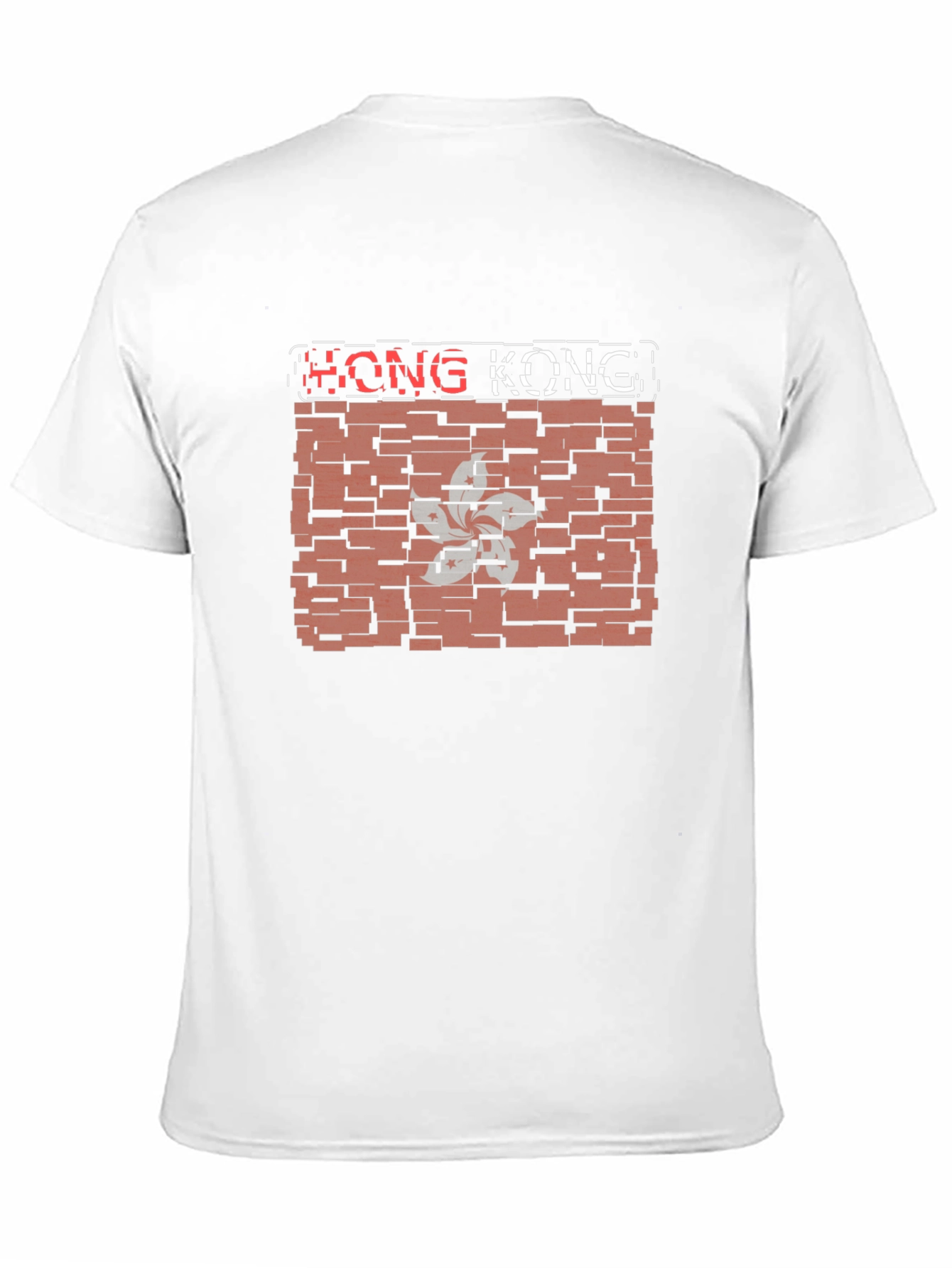 Hong Kong Brick Flag Graphic T-Shirt