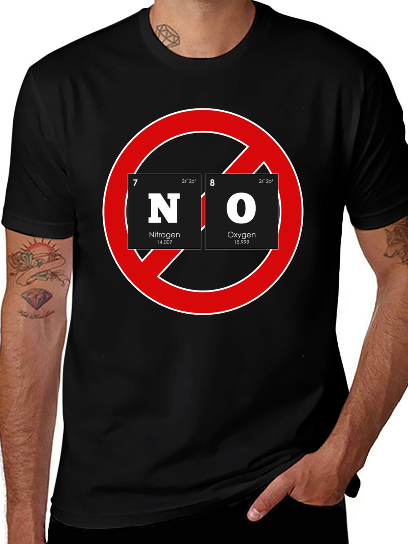 NO Chemistry T-Shirt - Science Geek Tee