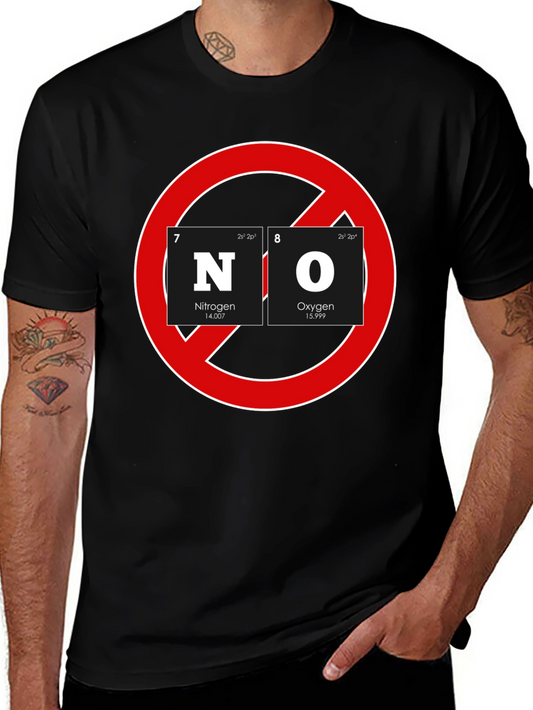NO Chemistry T-Shirt - Science Geek Tee