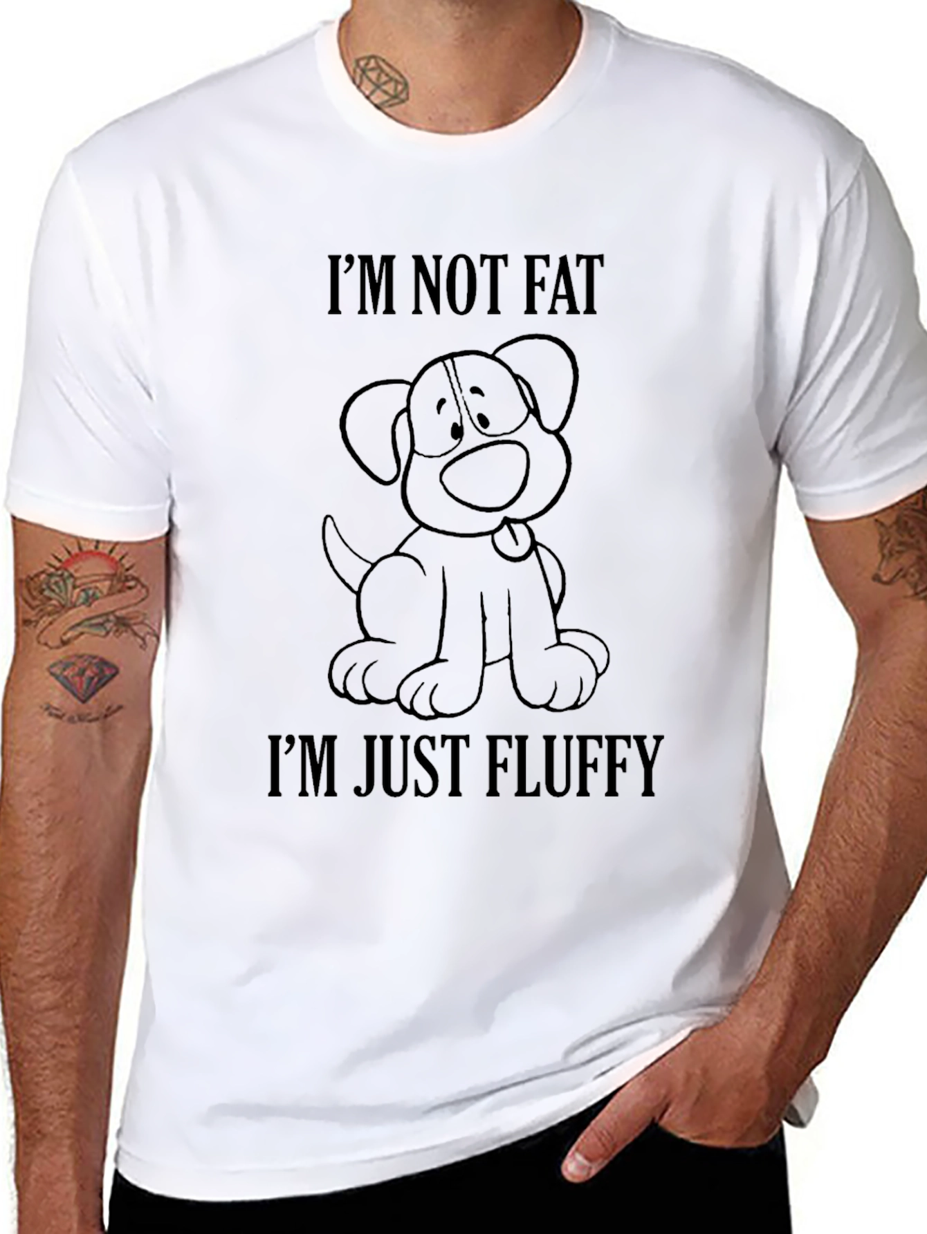 Funny Dog Fluffy T-Shirt