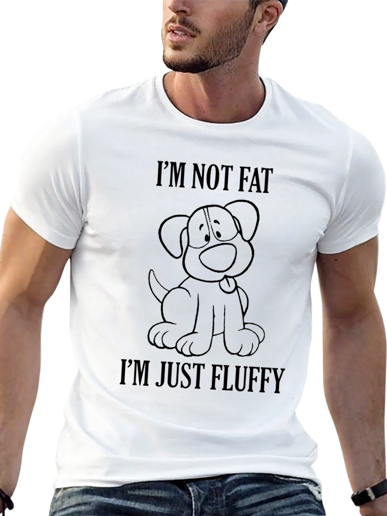 Funny Dog Fluffy T-Shirt