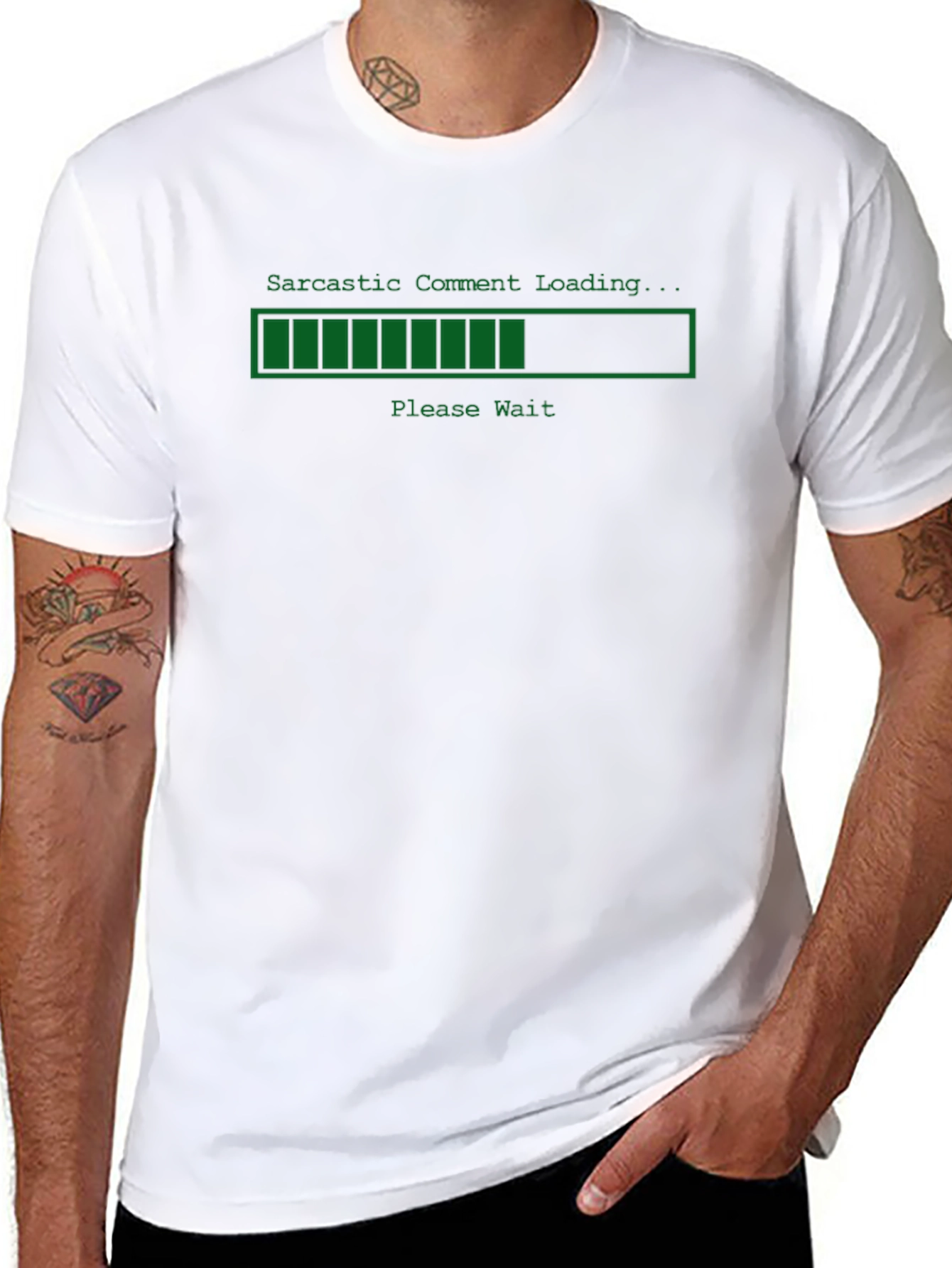 Sarcastic Comment Loading T-Shirt - Humor Tee