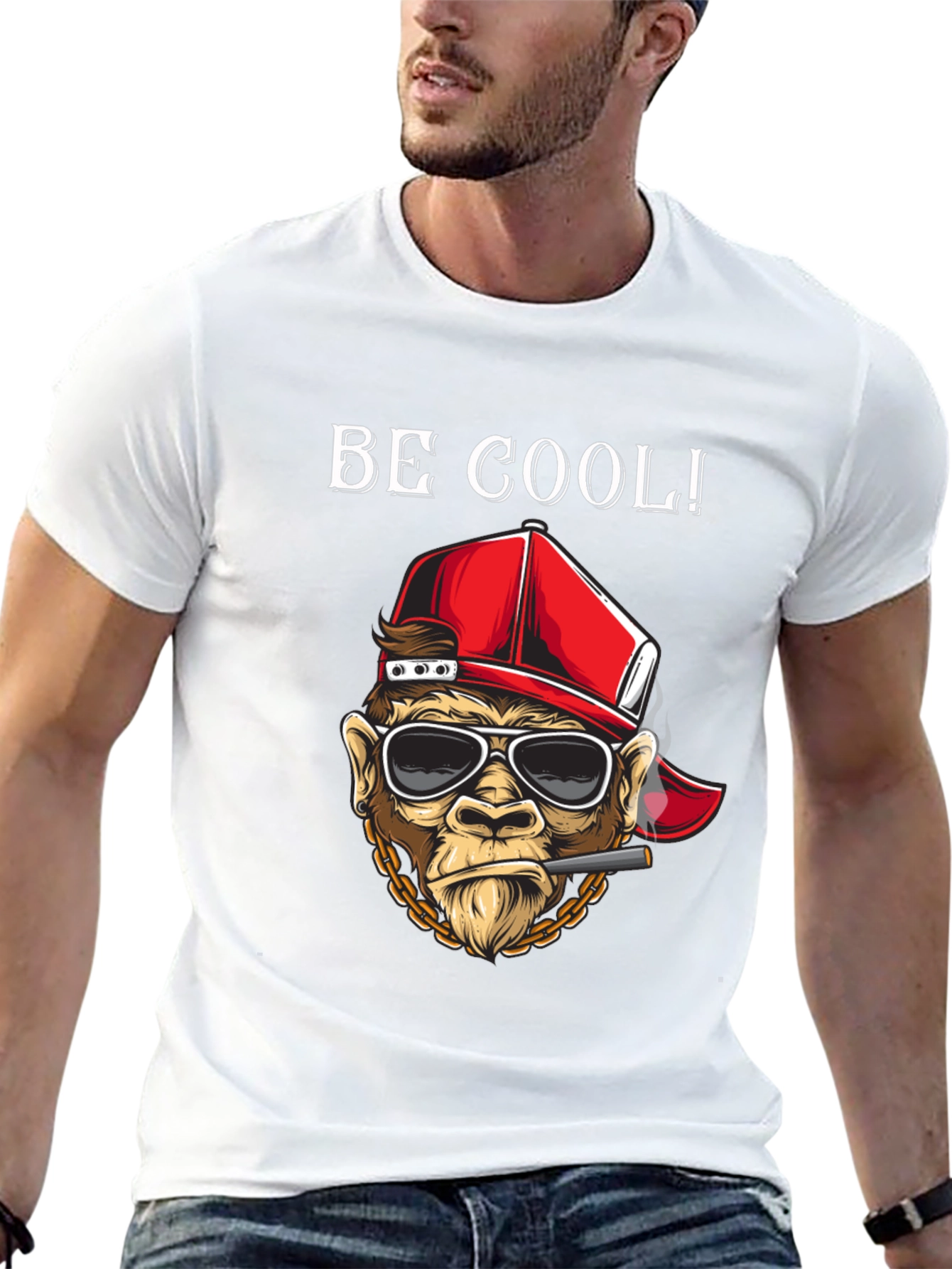 Cool Monkey Graphic Tee - Streetwear Style