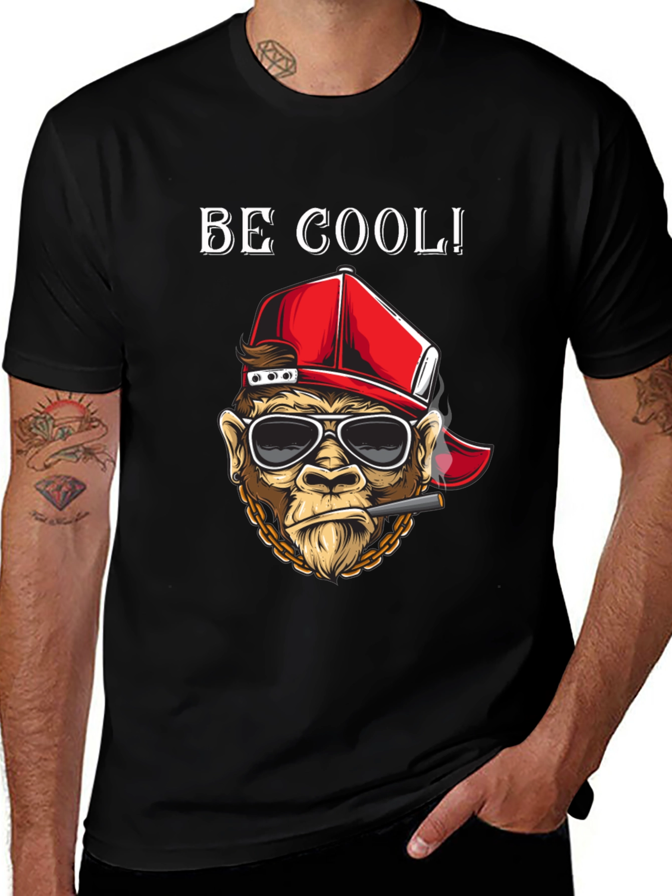 Cool Monkey Graphic Tee - Streetwear Style