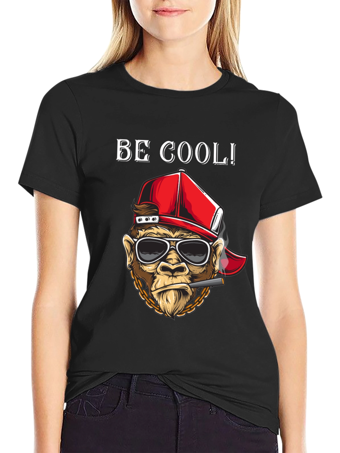Cool Monkey Graphic Tee - Streetwear Style