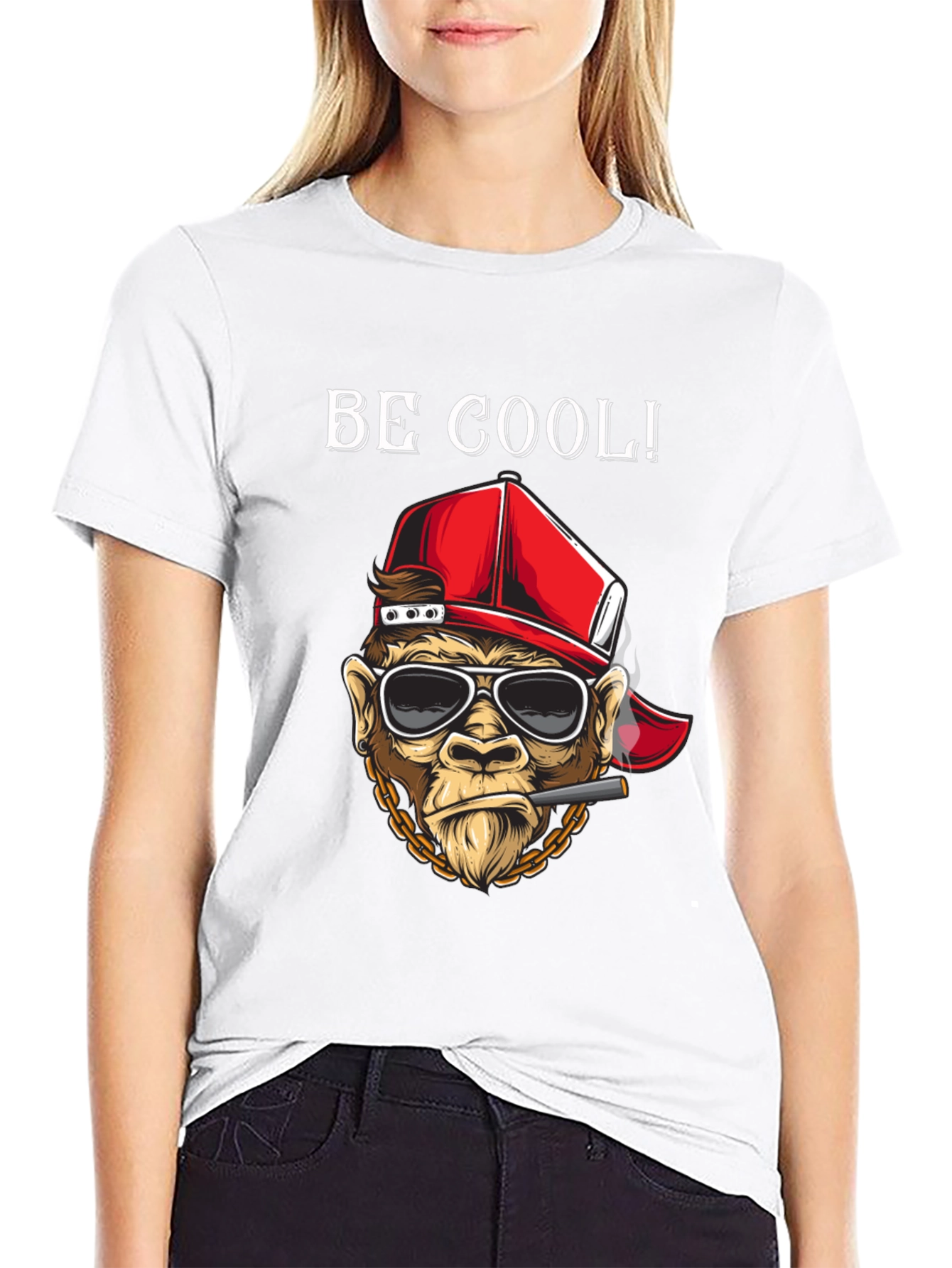 Cool Monkey Graphic Tee - Streetwear Style