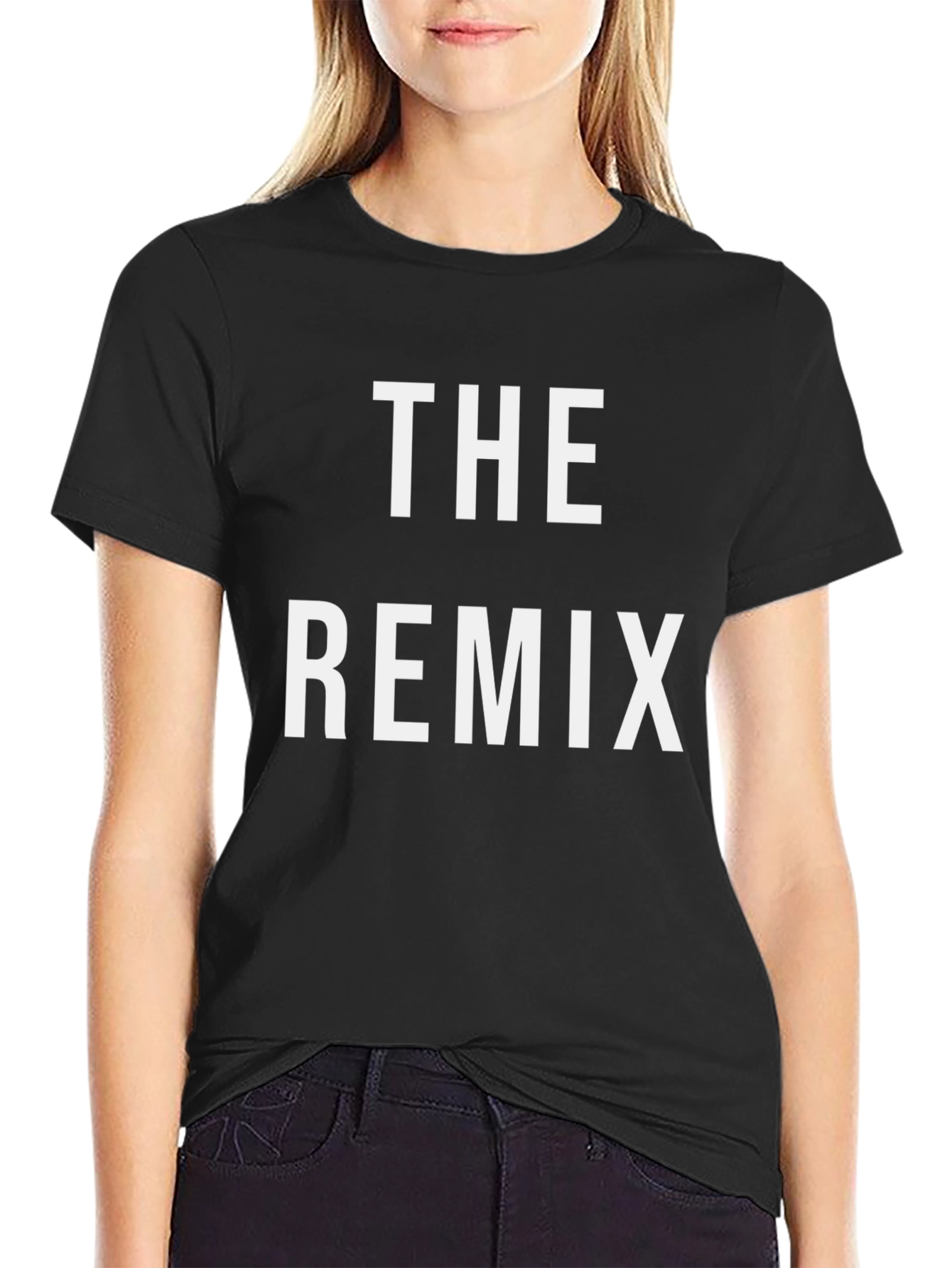 The Remix Black Graphic T-Shirt