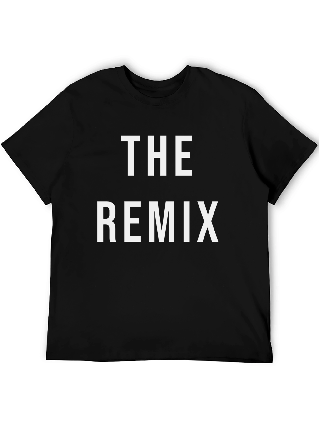 The Remix Black Graphic T-Shirt