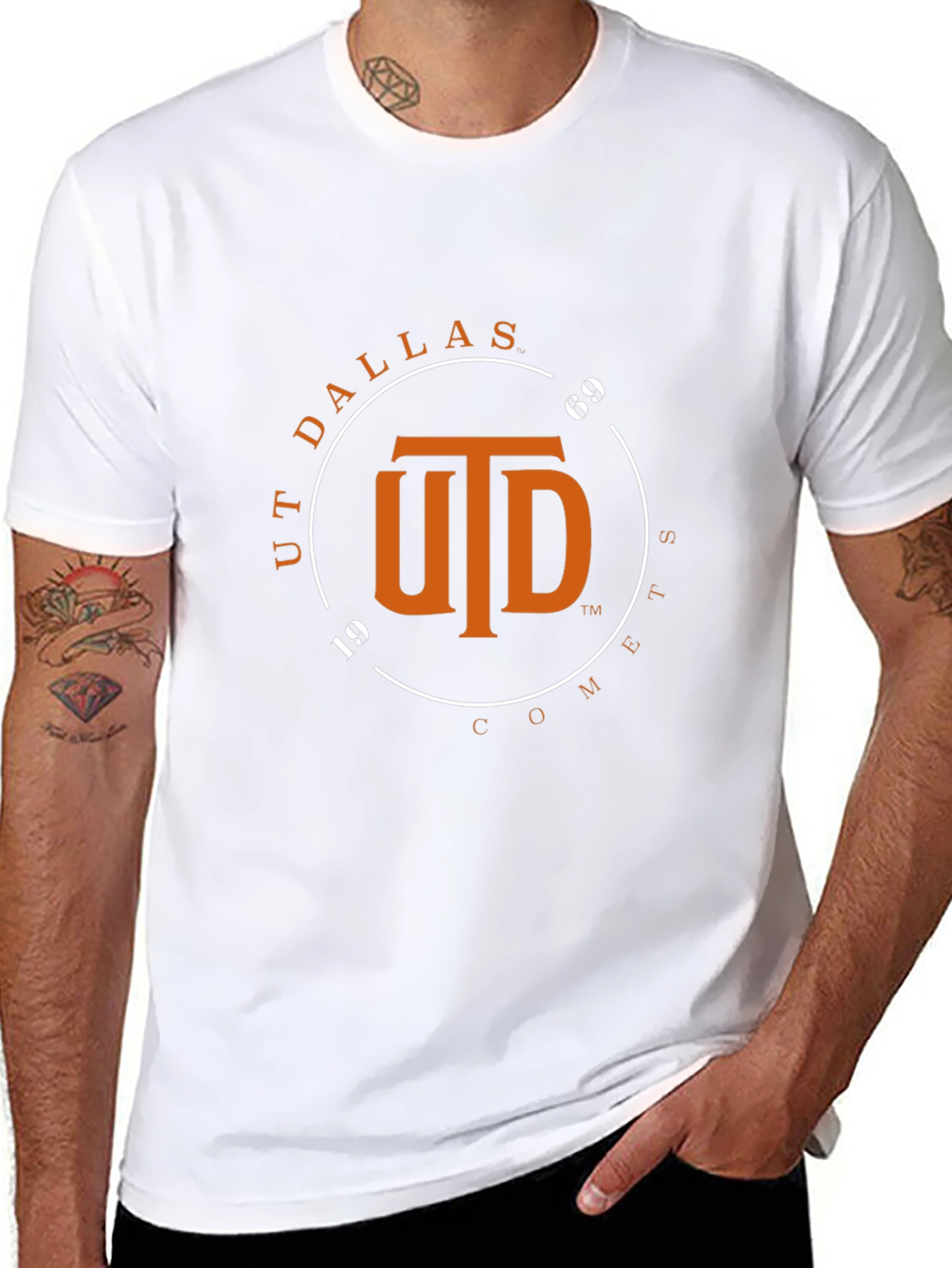 UT Dallas Comets Black T-Shirt