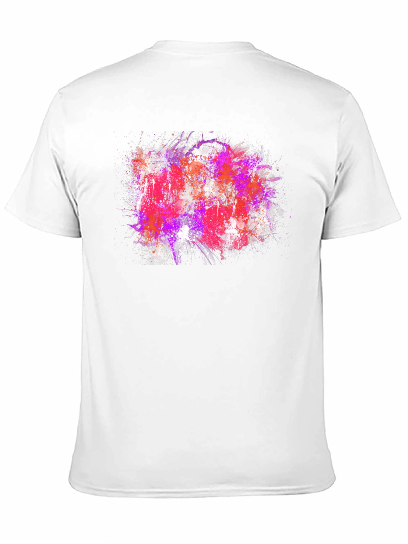 Abstract Splatter T-Shirt - Bold Graphic Tee