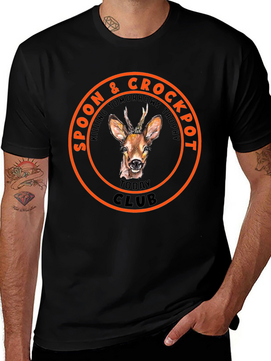 Spoon & Crockpot Trophy Club Deer Graphic T-Shirt