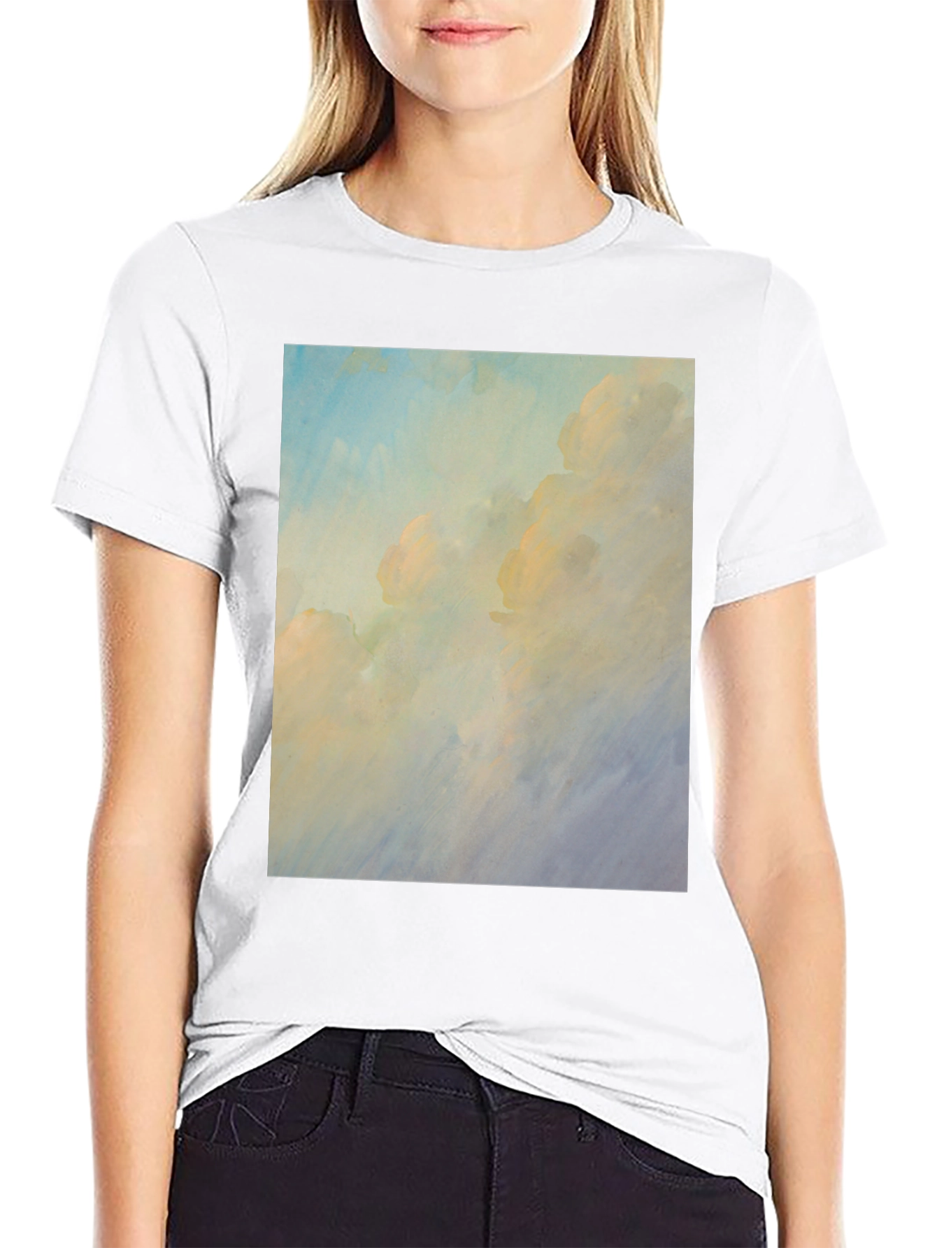 Sky Dream Tee - Cloudscape Print