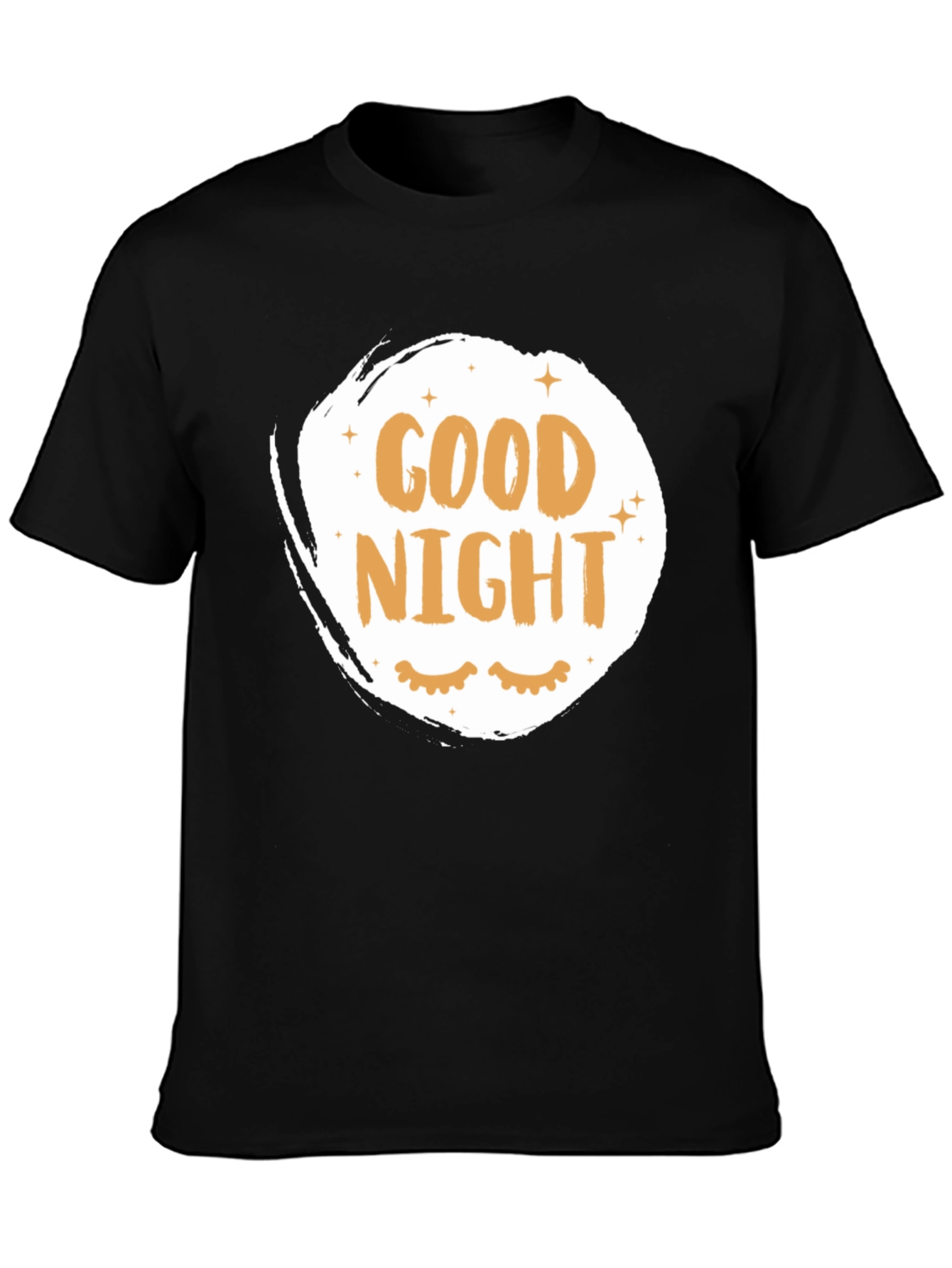 Good Night Graphic T-Shirt - Sleepy Eyes Tee