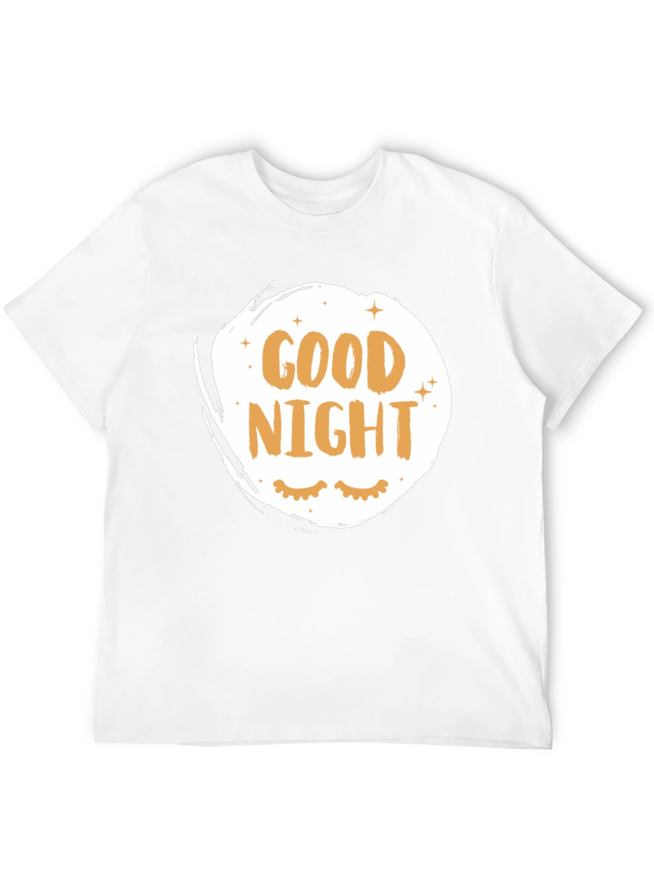 Good Night Graphic T-Shirt - Sleepy Eyes Tee