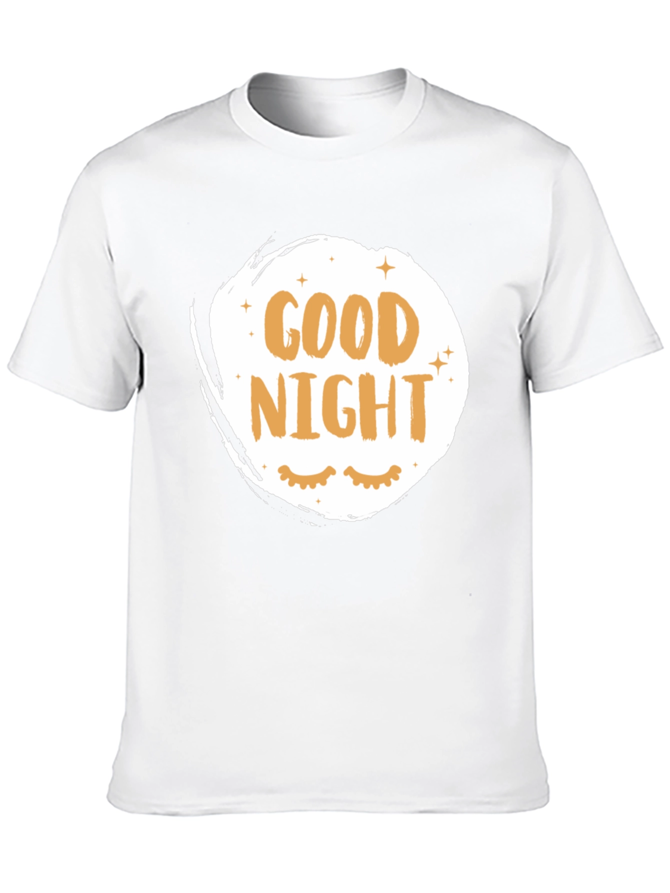 Good Night Graphic T-Shirt - Sleepy Eyes Tee