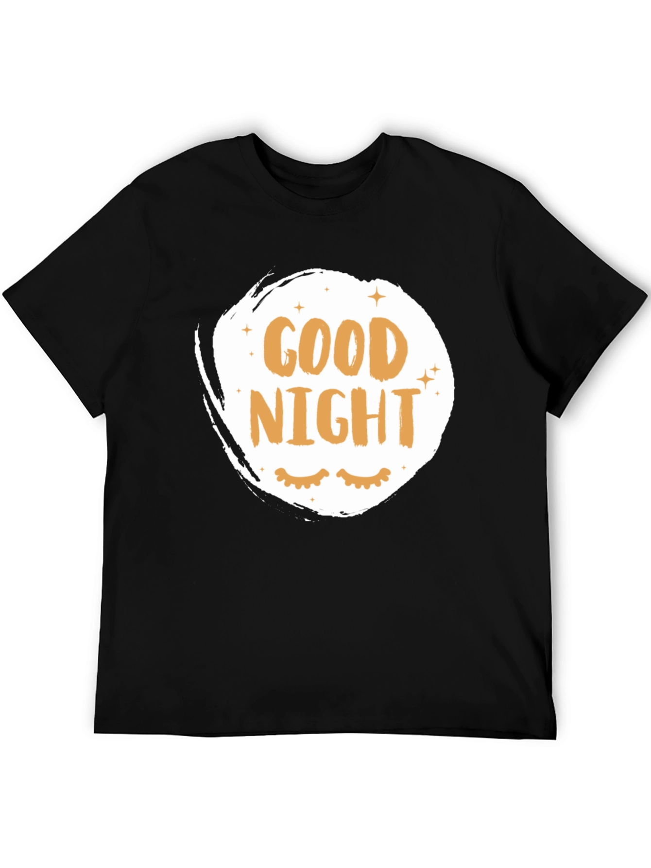 Good Night Graphic T-Shirt - Sleepy Eyes Tee