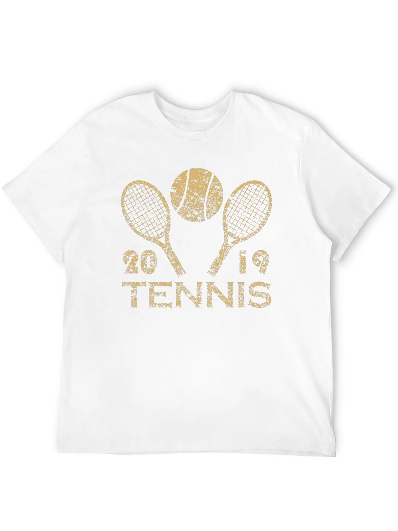 2019 Tennis Black T-Shirt
