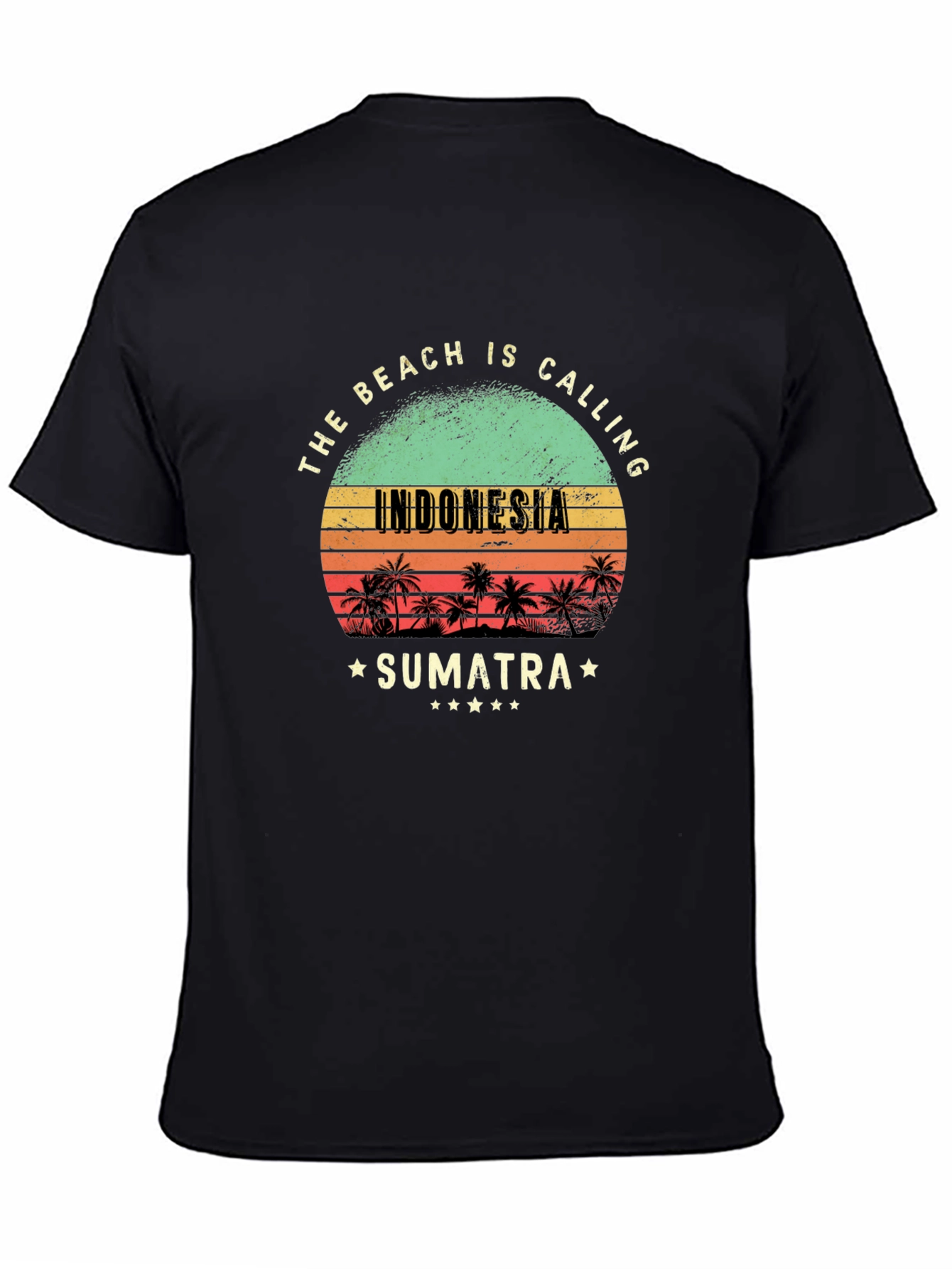 Indonesia Sumatra Beach Calling T-Shirt