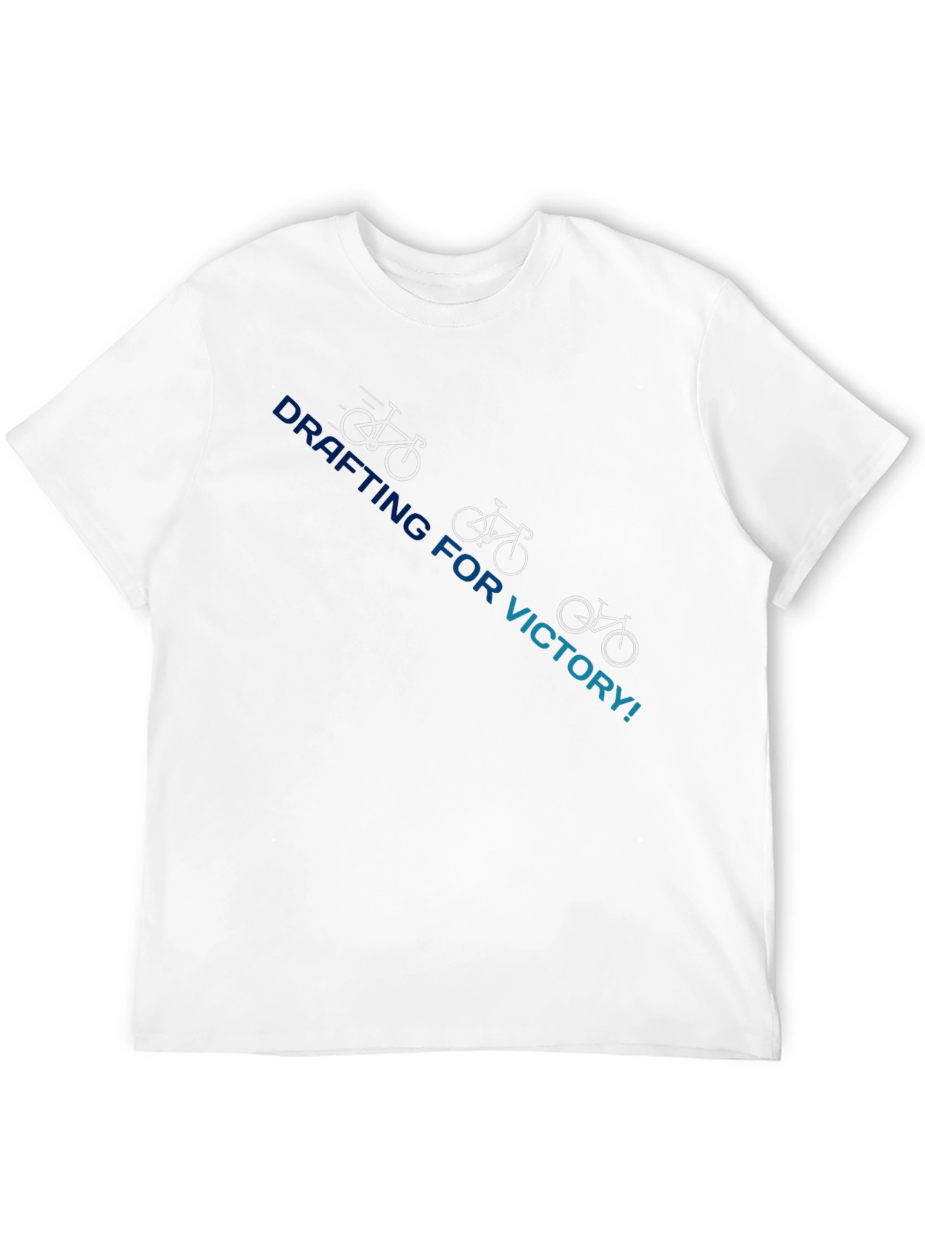 Drafting For Victory T-Shirt Cycling Graphic Tee