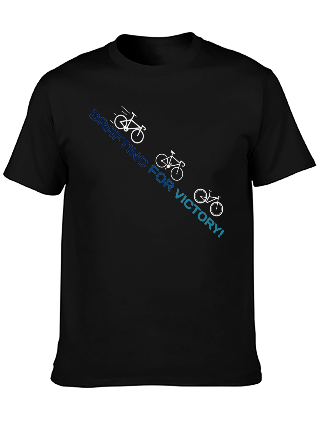 Drafting For Victory T-Shirt Cycling Graphic Tee