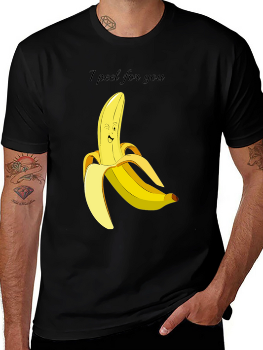 Funny Banana T-Shirt - I Peel For You Graphic Tee