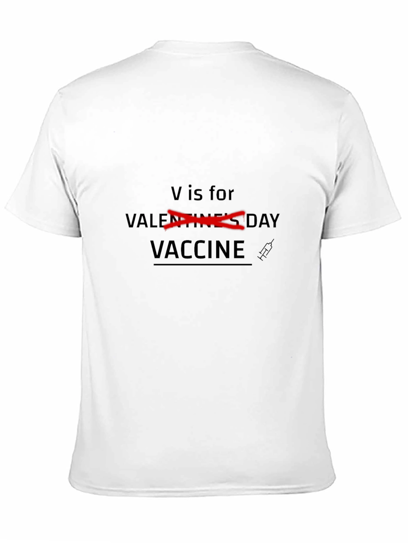 V is for Vaccine T-Shirt