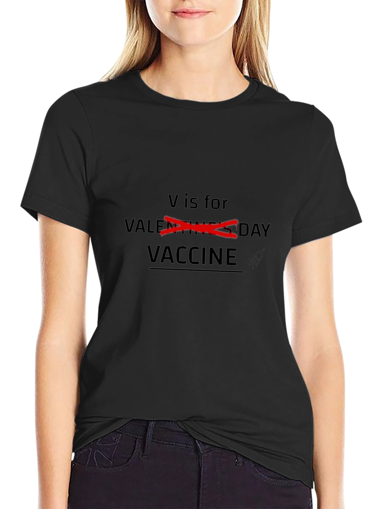 V is for Vaccine T-Shirt