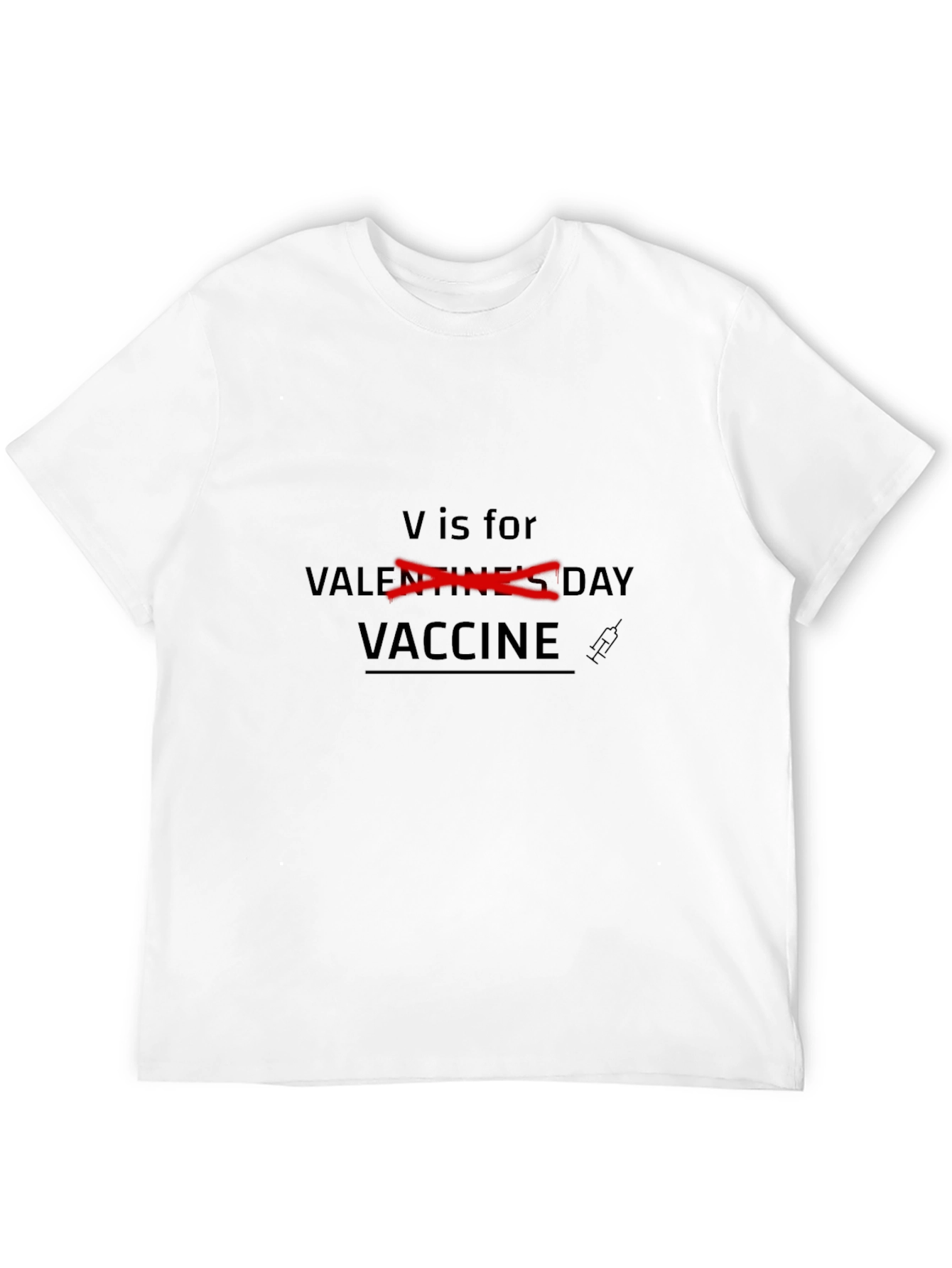 V is for Vaccine T-Shirt