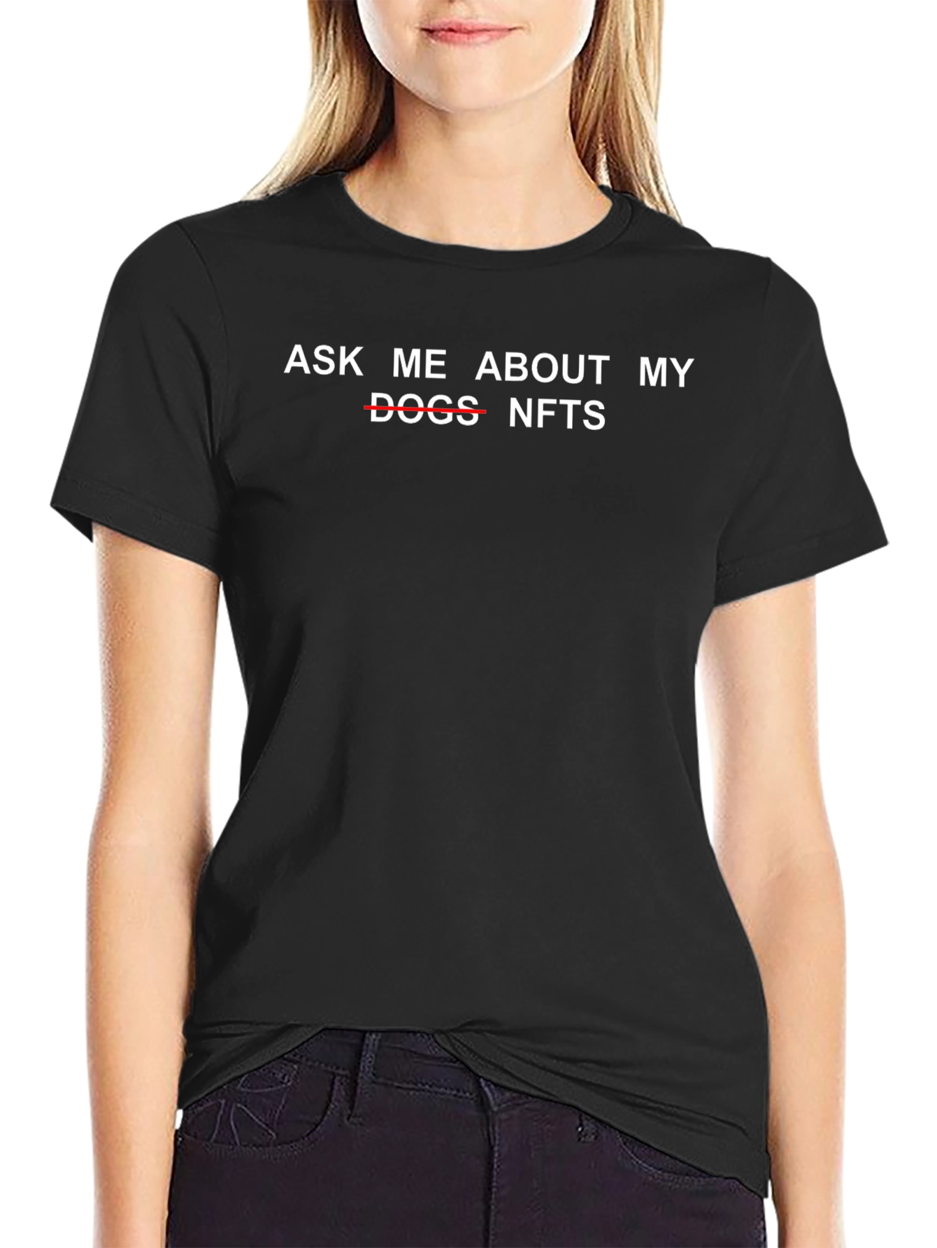 Ask Me About My NFTs T-Shirt