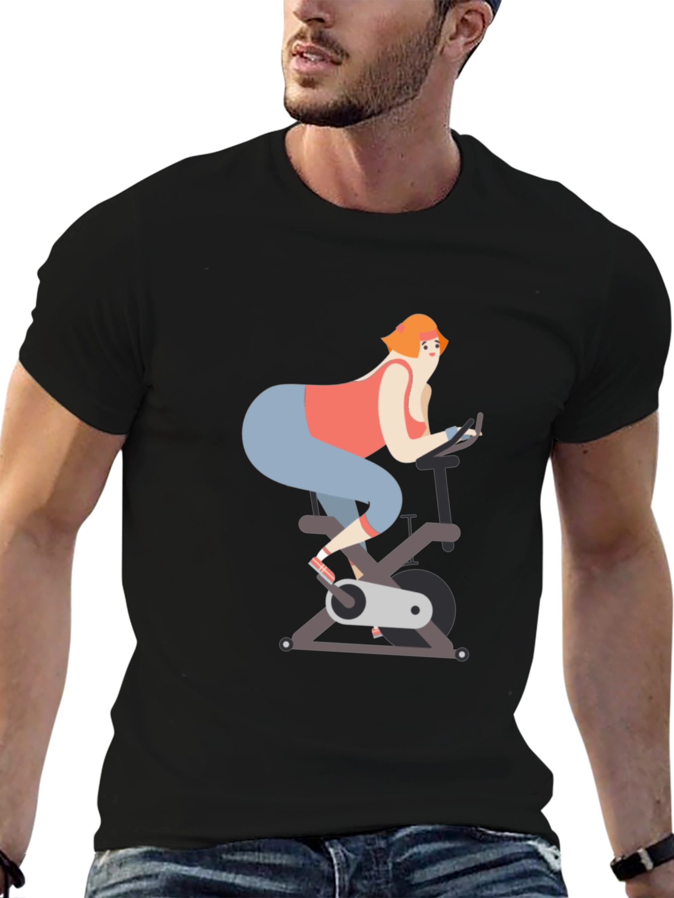 Fitness Graphic T-Shirt