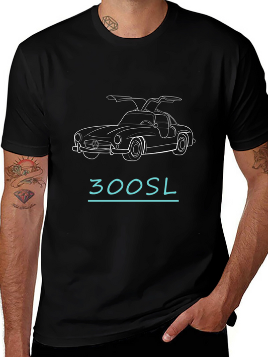 300SL Car Graphic T-Shirt